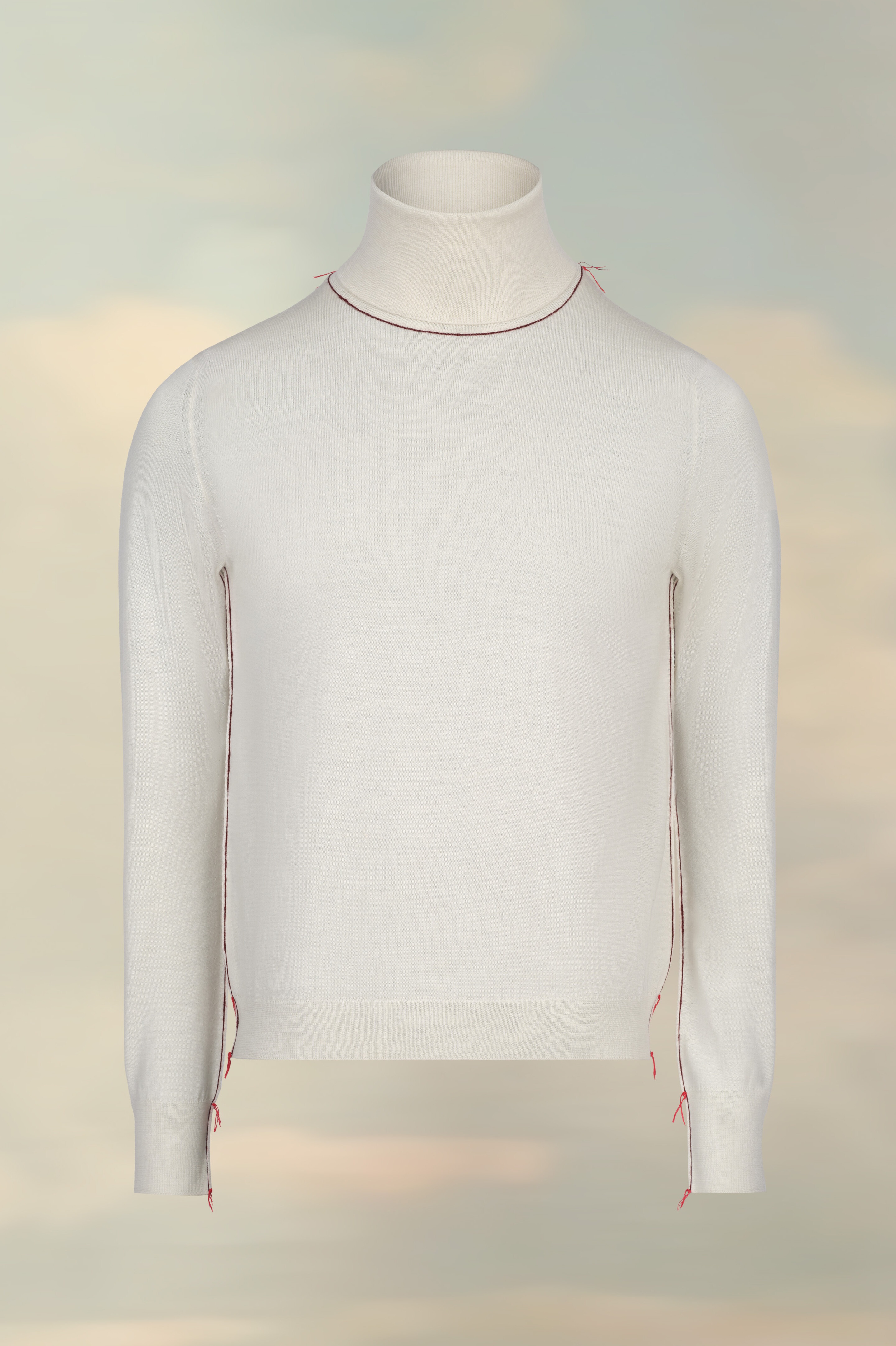 Maison Margiela high-neck jumper - White