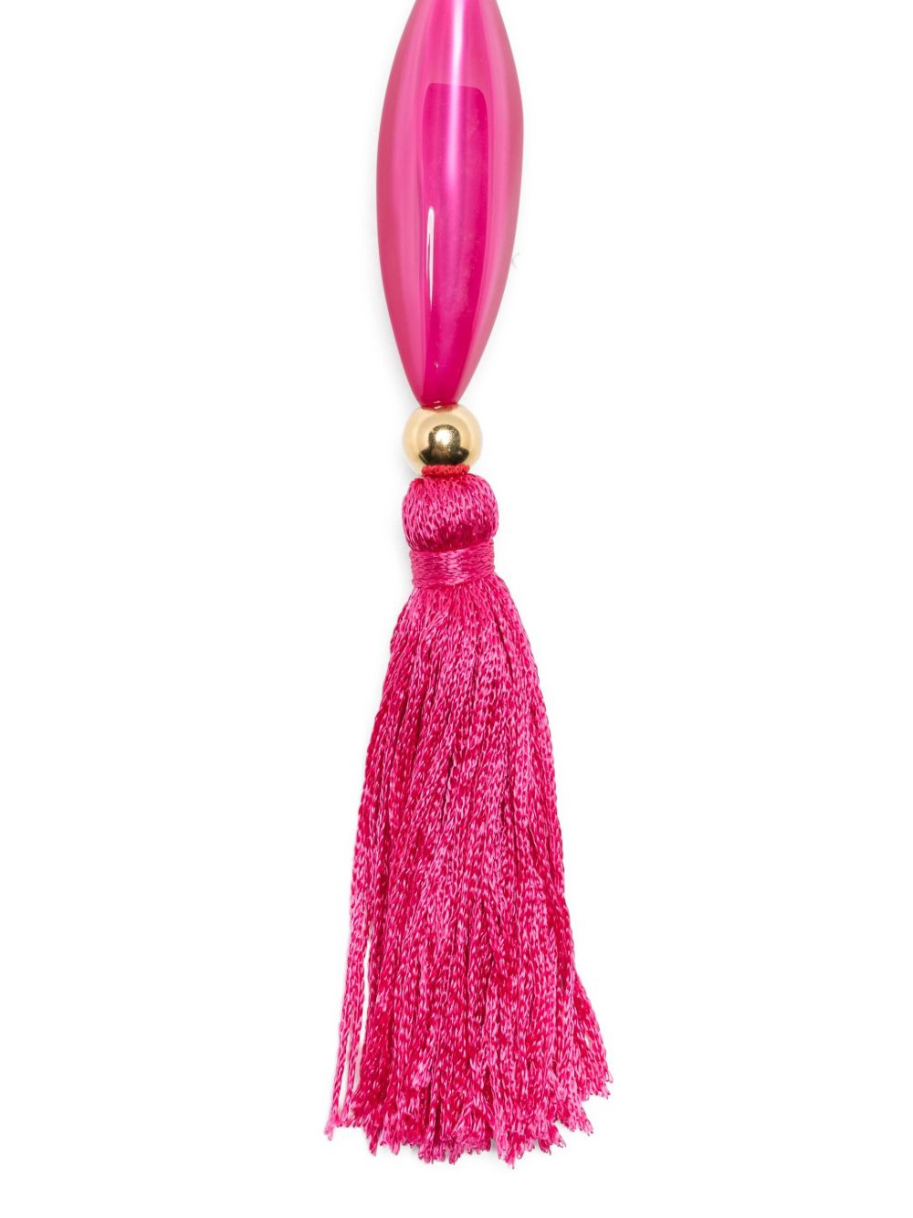 tassel-detailing necklace - 3