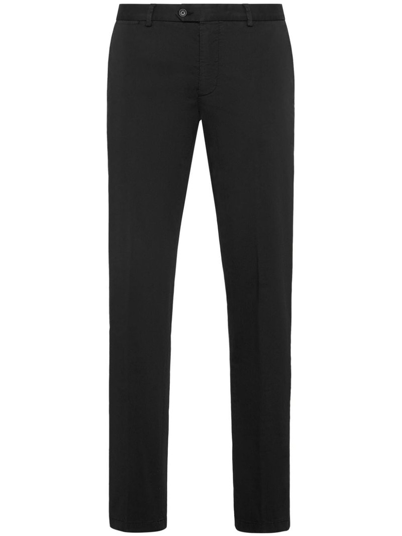 로고 패치 코튼 블렌드 chinos 1