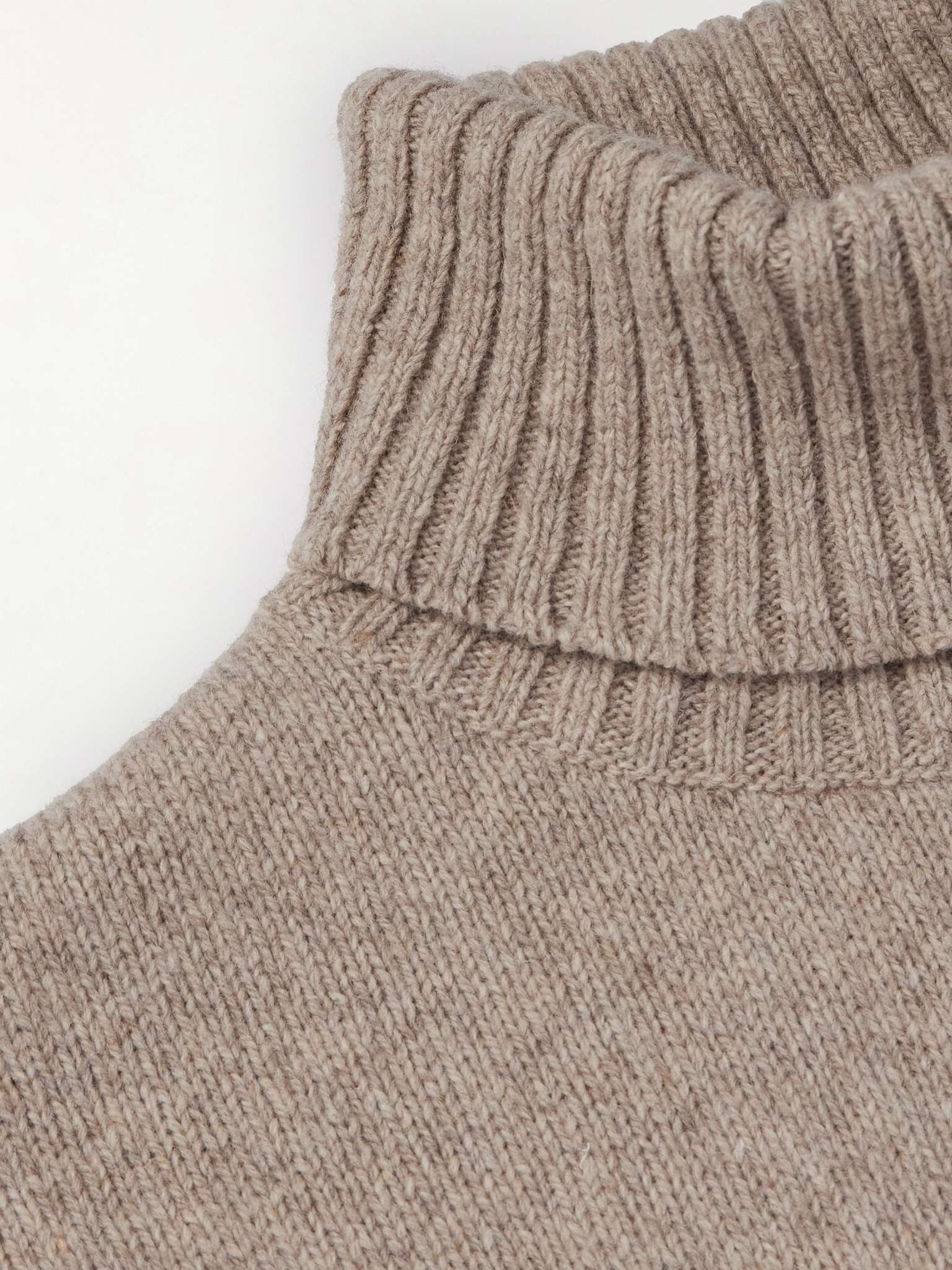 Wool-Blend Rollneck Sweater - 5