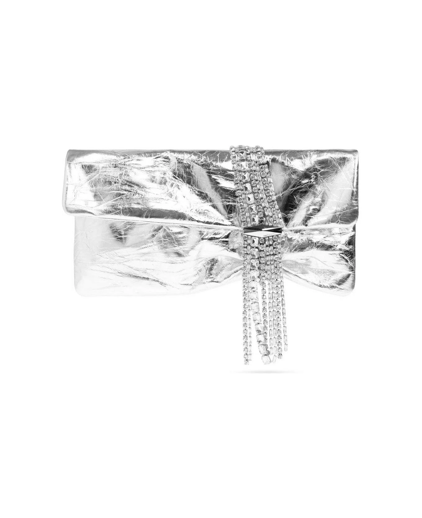 Vintage Metallic Clutch Bag - 1