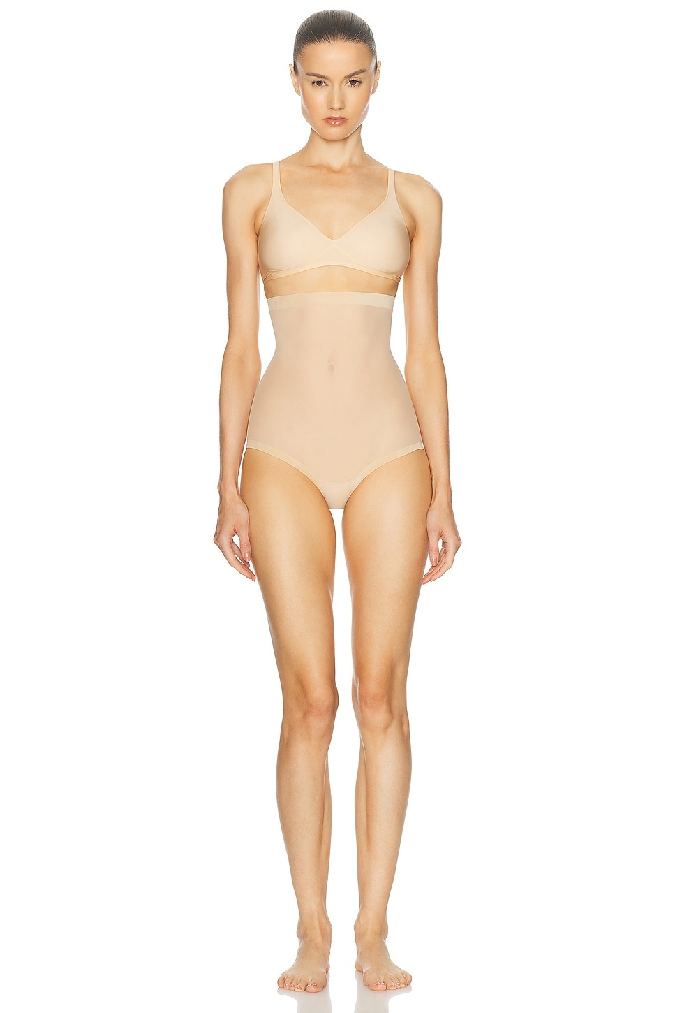 Tulle Control High Waisted Panty - 4