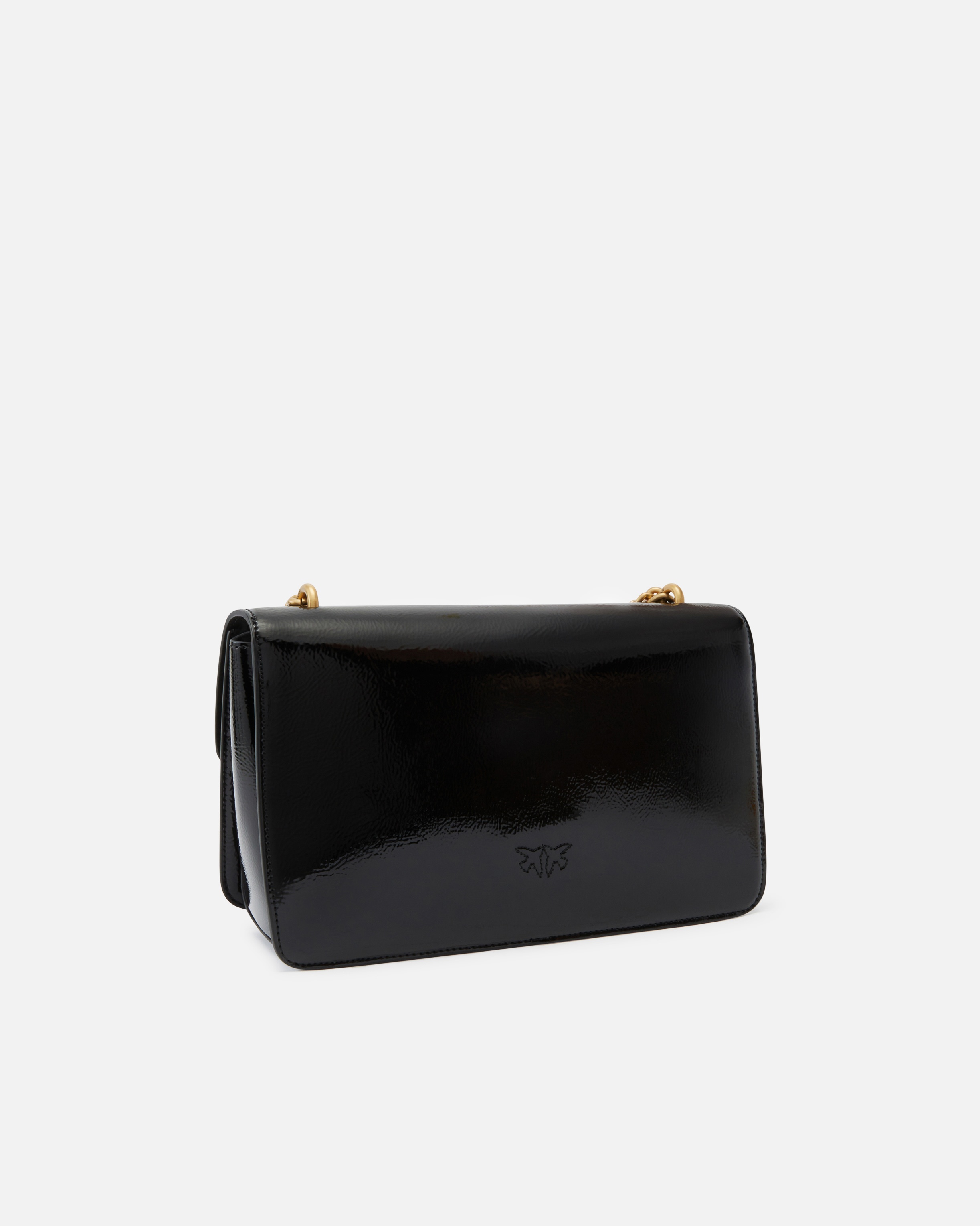 LOVE BAG GLOSSY CROSSBODY BAG - 2