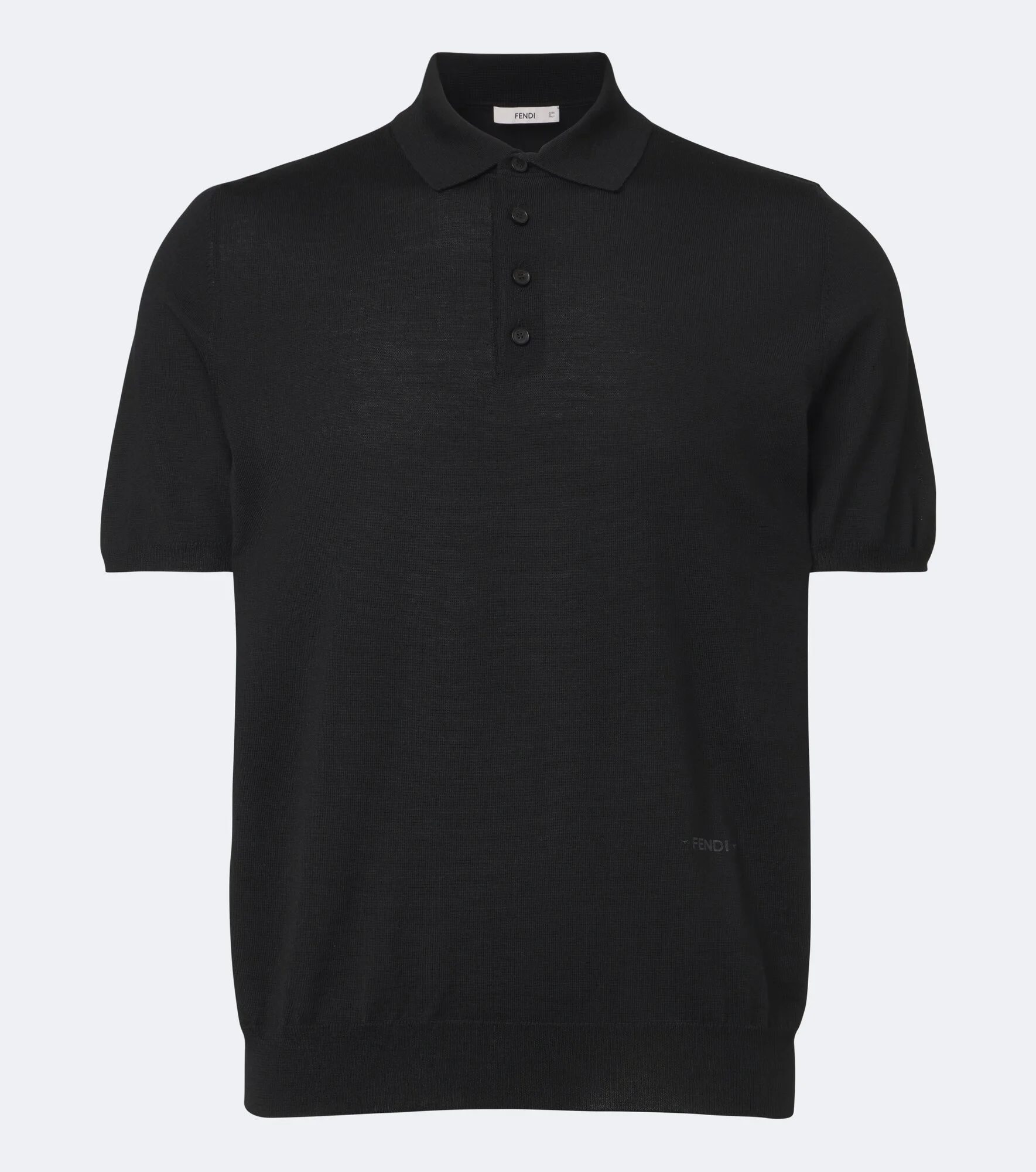 Wool polo sweater - 1