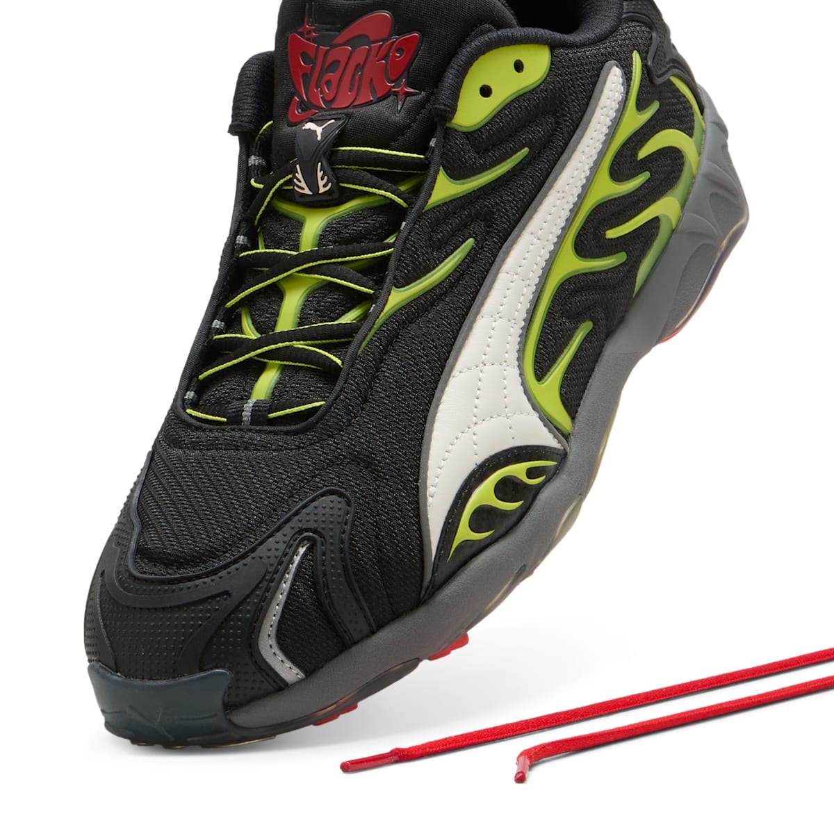 PUMA x A$AP Rocky Inhale 'Black Lime Pow' 402459-01 - 5