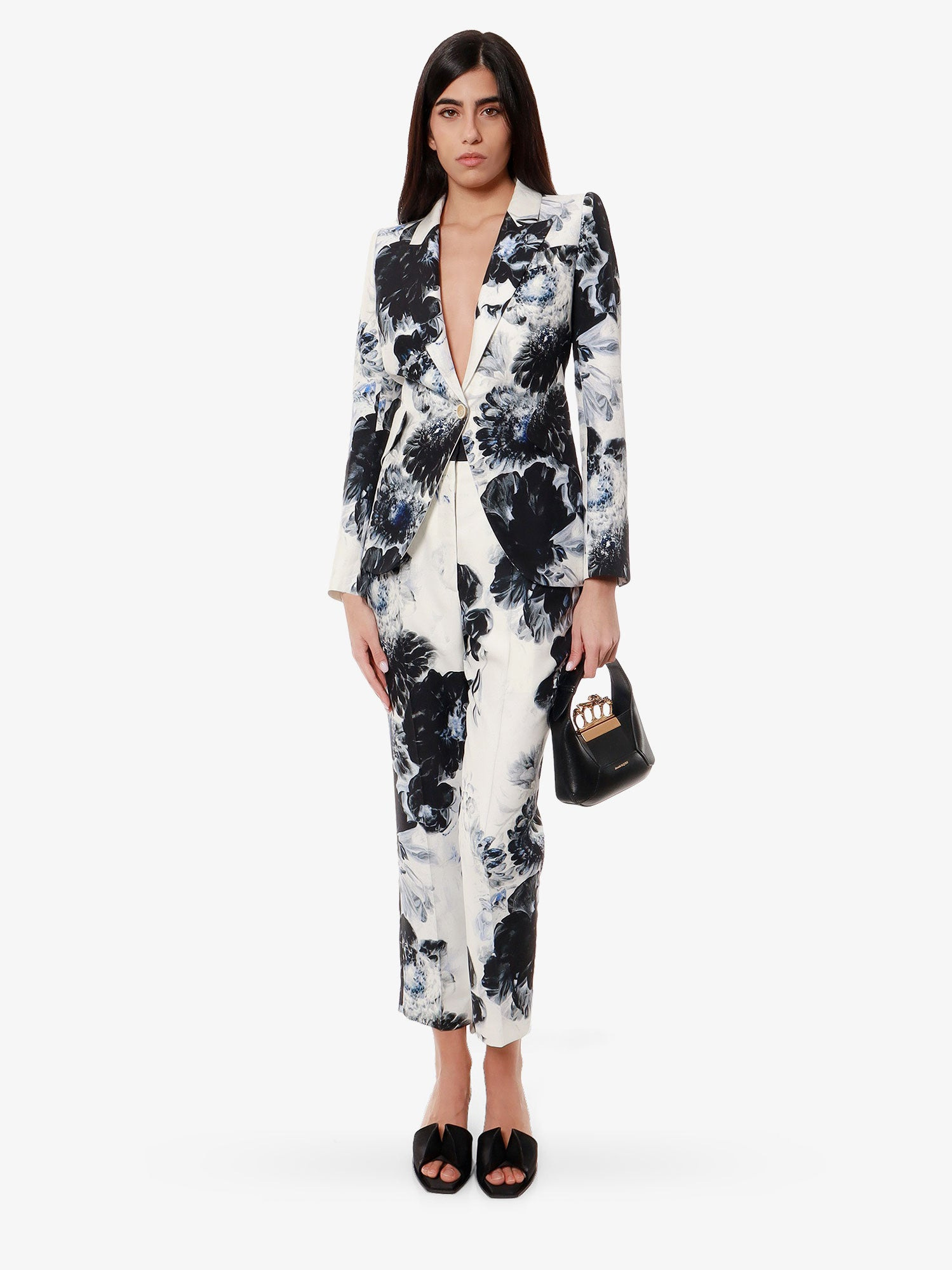 Viscose Trouser With Floral Print - 2