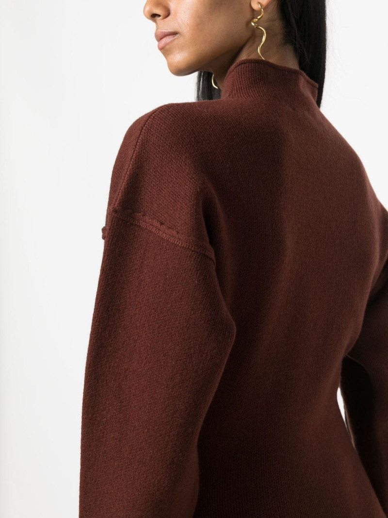JadÃ© exposed-seam midi dress 5