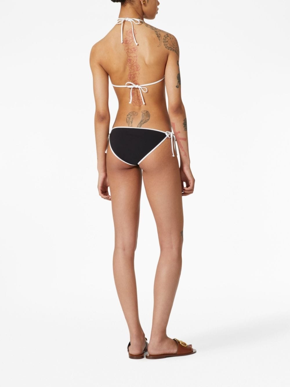 VLogo Signature halterneck bikini - 4