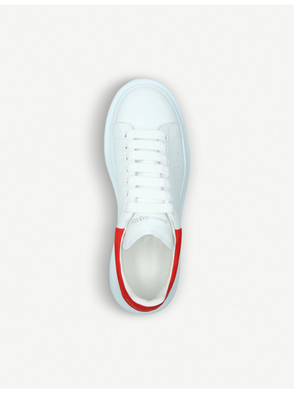 Men's Show leather platform trainers - 2