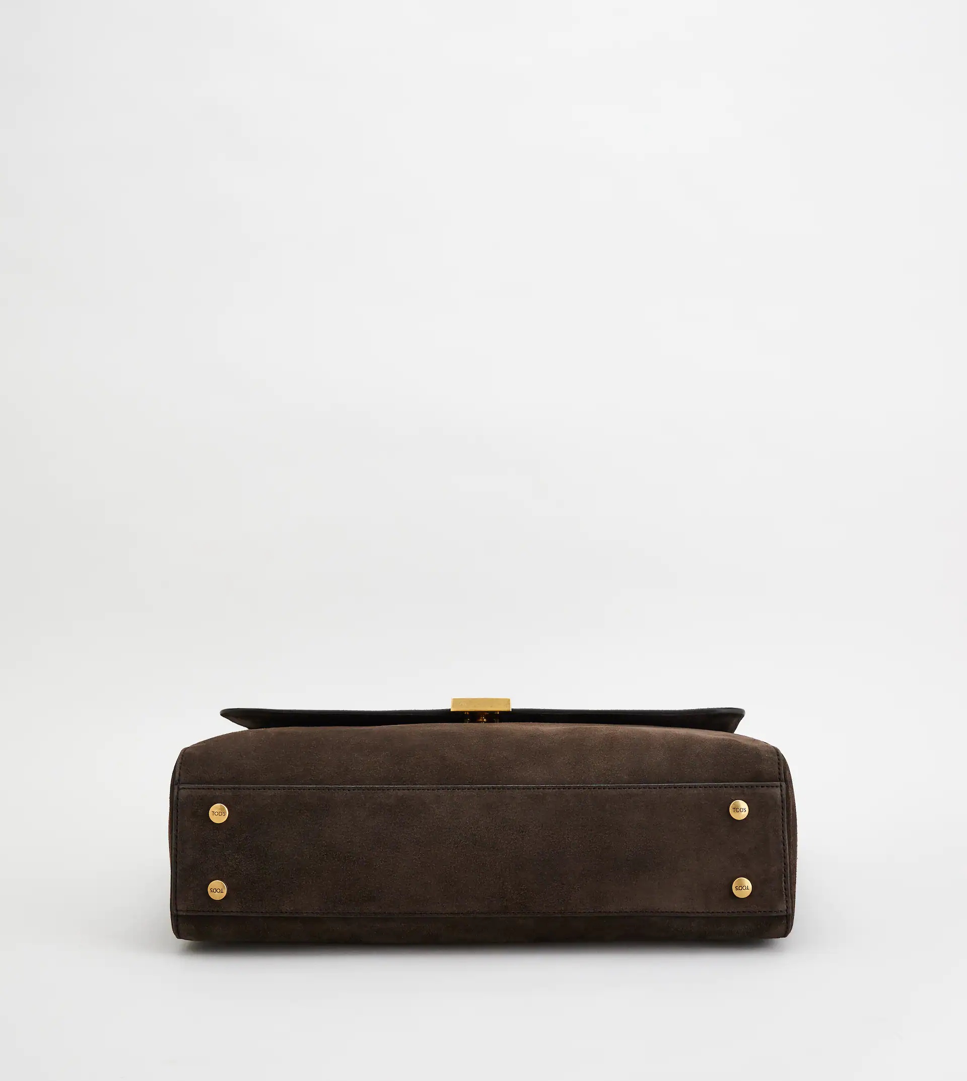 TIMELESS DOCUMENT HOLDER IN SUEDE SMALL - BROWN - 4