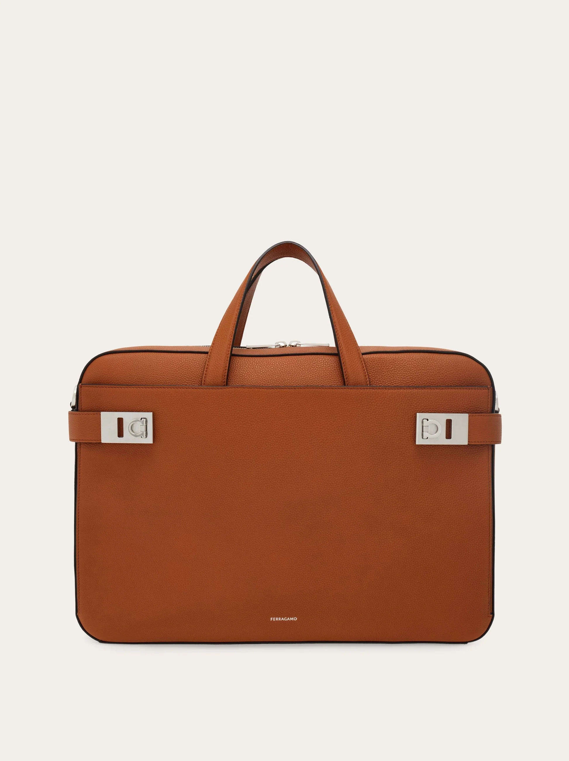 Briefcase with Gancini buckles (M) - 1