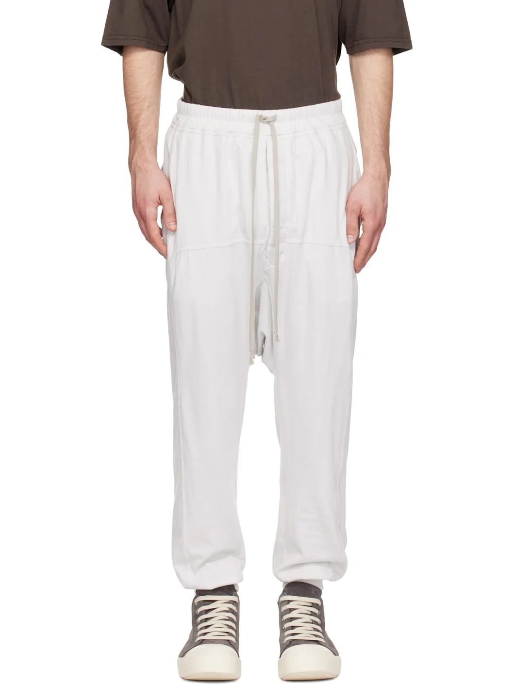 Off-White Temple Drawstring Lounge Pants - 1