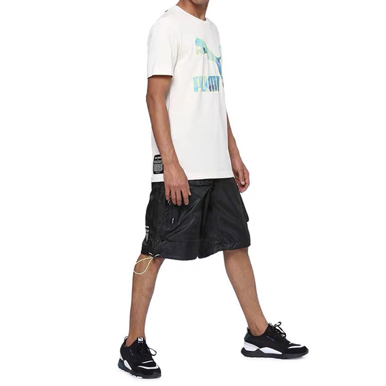 PUMA x Central Saint Martins Woven Shorts 'Black White' 597196-01 - 3