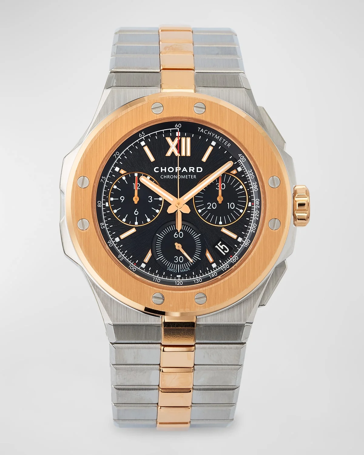 44mm Alpine Eagle XL Chrono Watch, Two Tone - 1