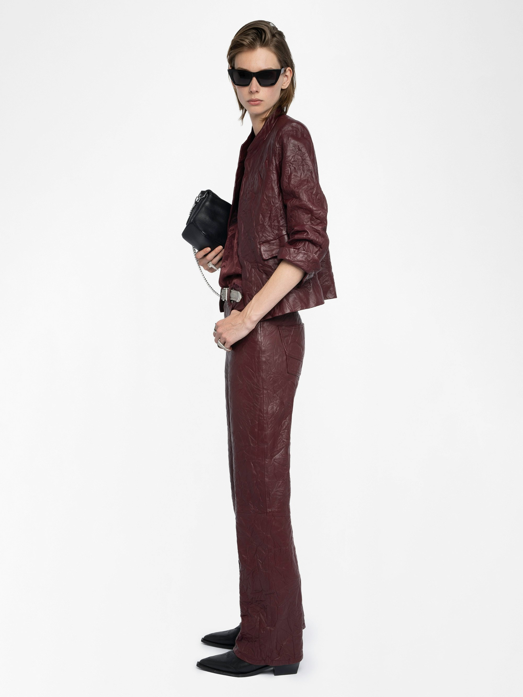 Evy Leather Pants - 4