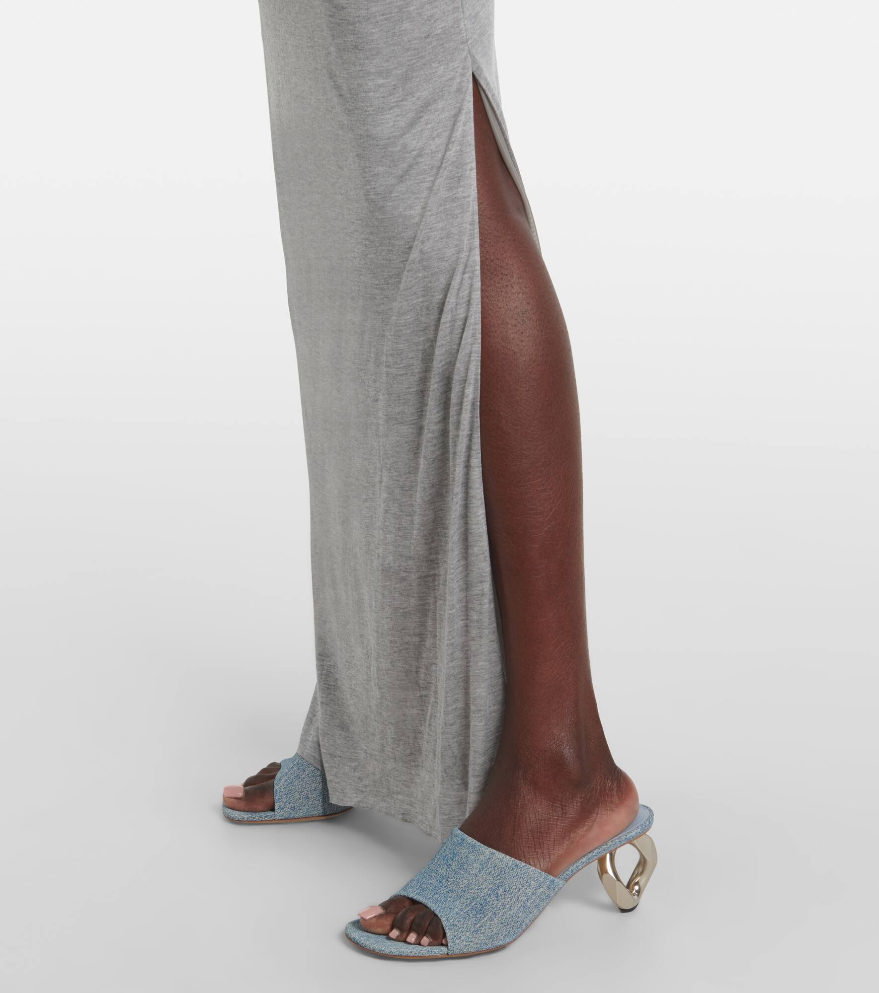 Bow-detail maxi dress - 6