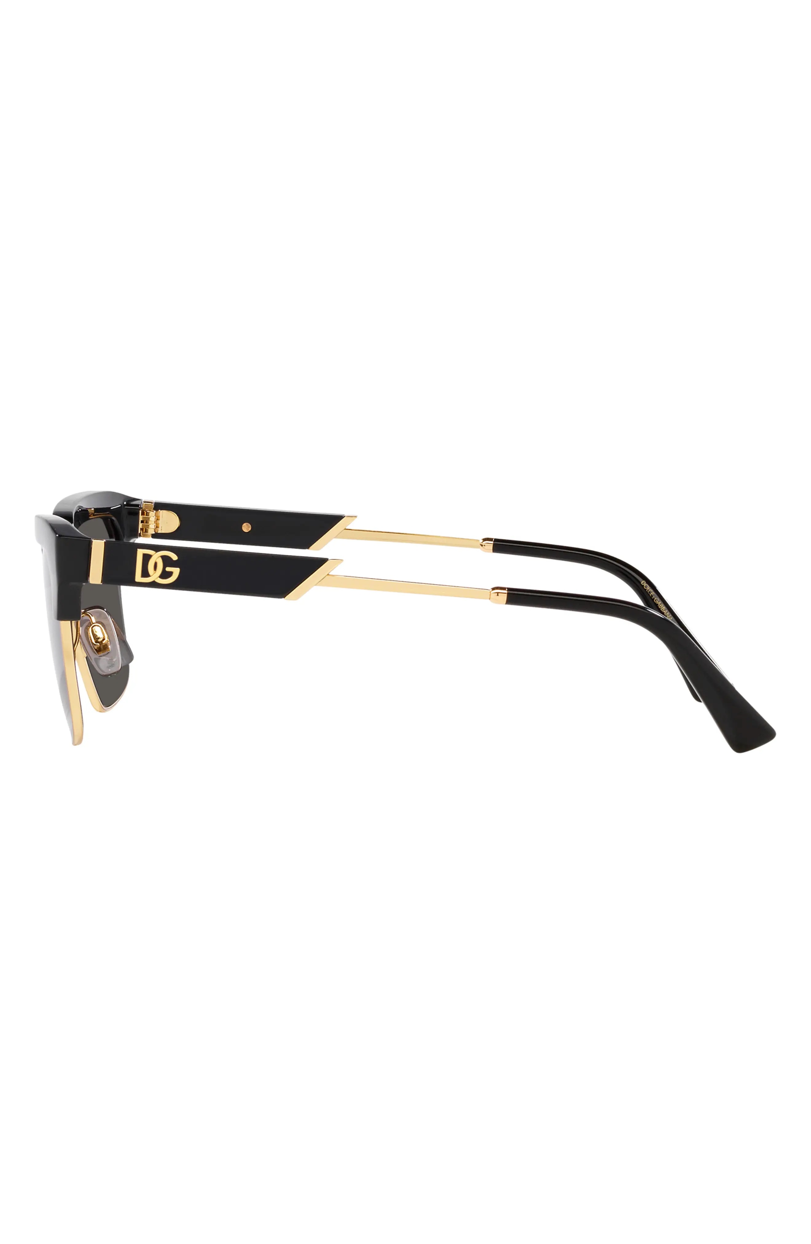 55mm Square Sunglasses - 7