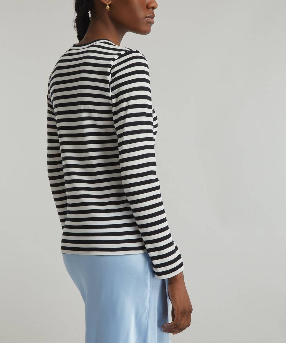 Long-Sleeve Striped T-Shirt - 4