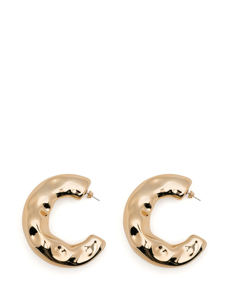 gold-tone hoop earrings 1
