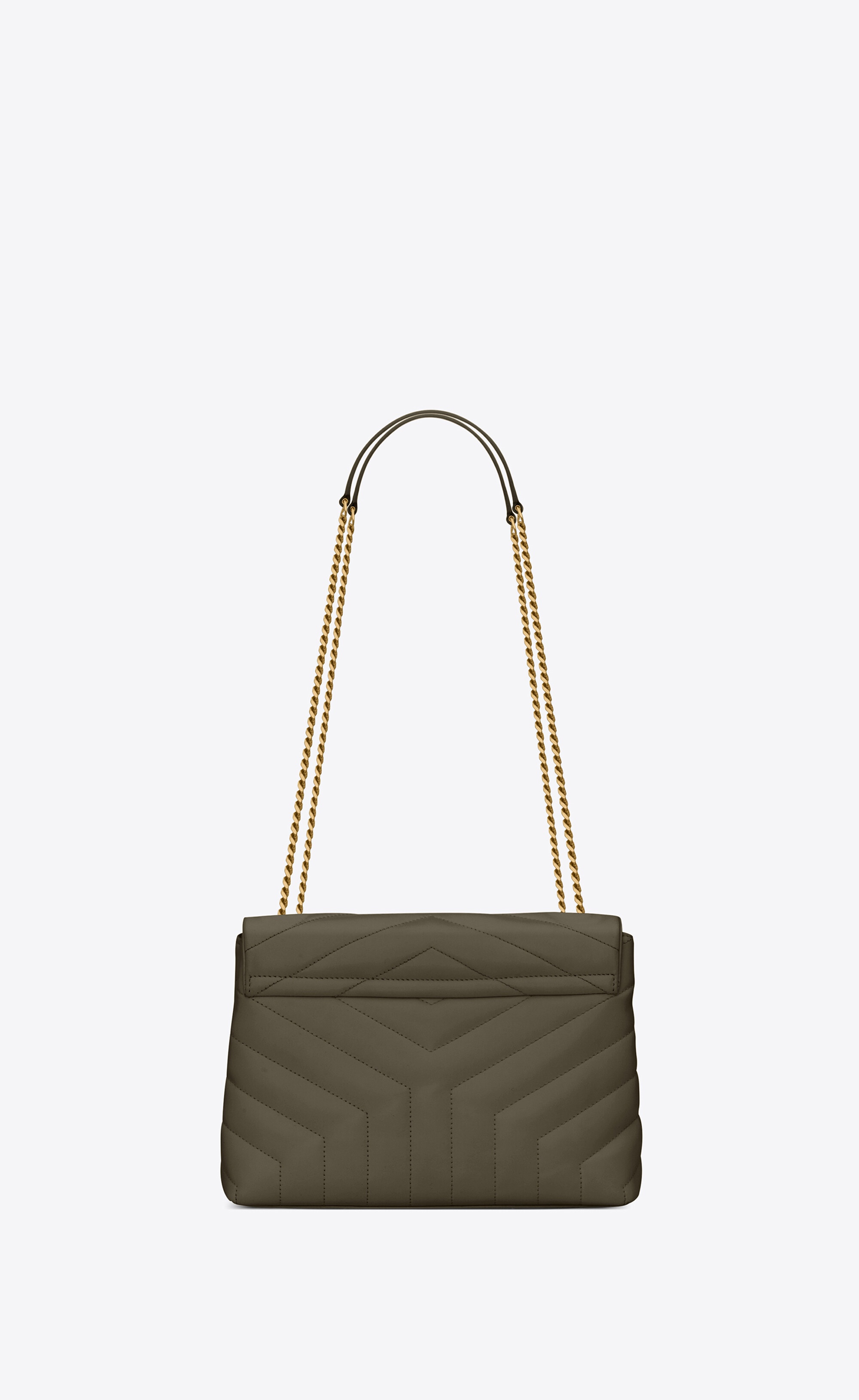 loulou small bag in matelassé “y” leather - 3