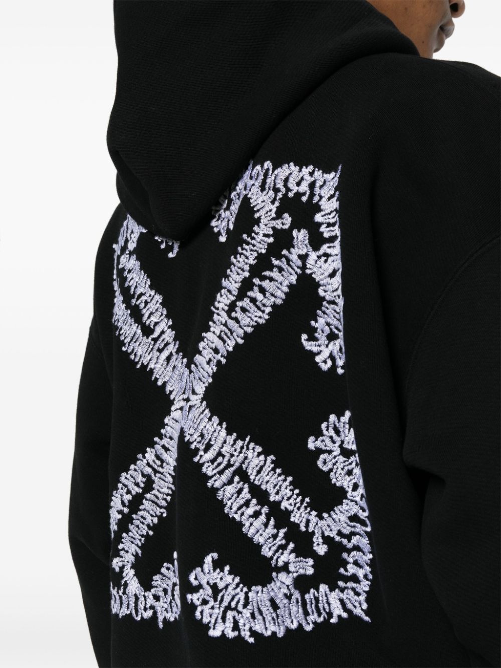 OFF-WHITE Men Tattoo Arrow Skate Hoodie - 4