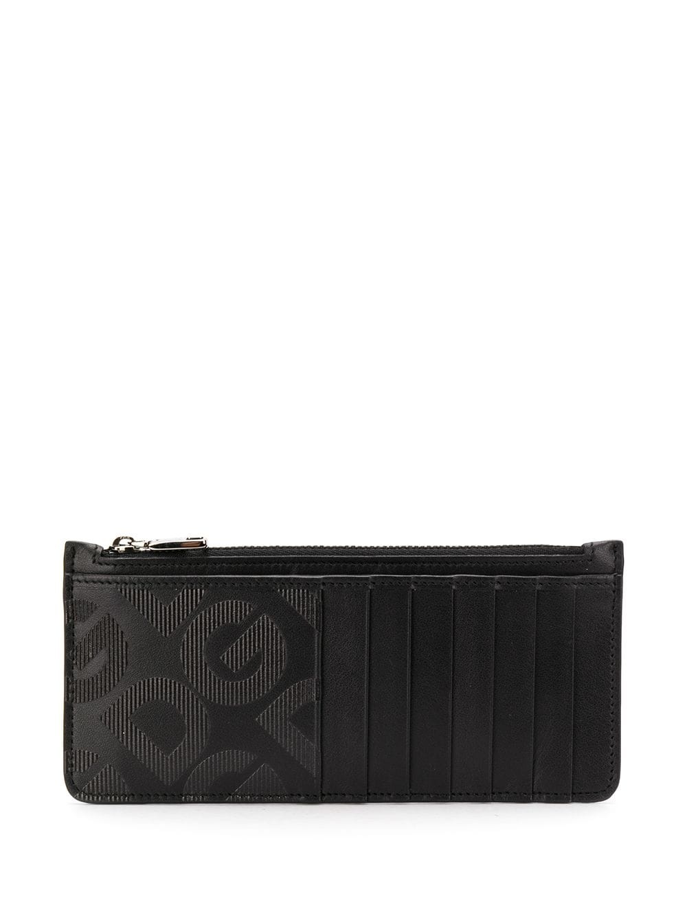 logo zipped wallet - 1