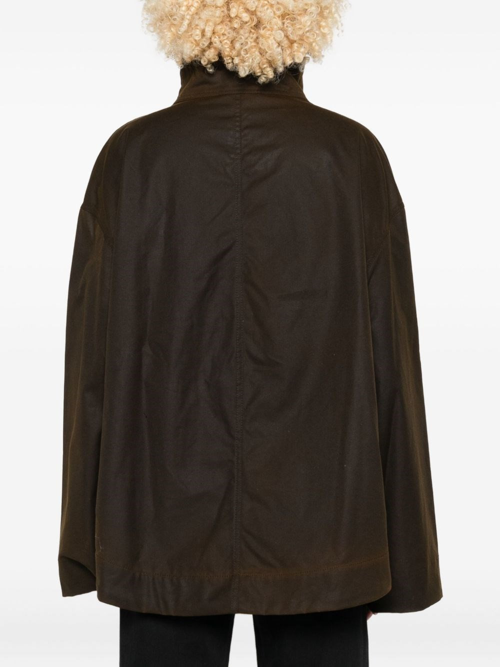 Organic cotton zipped jacket - 5