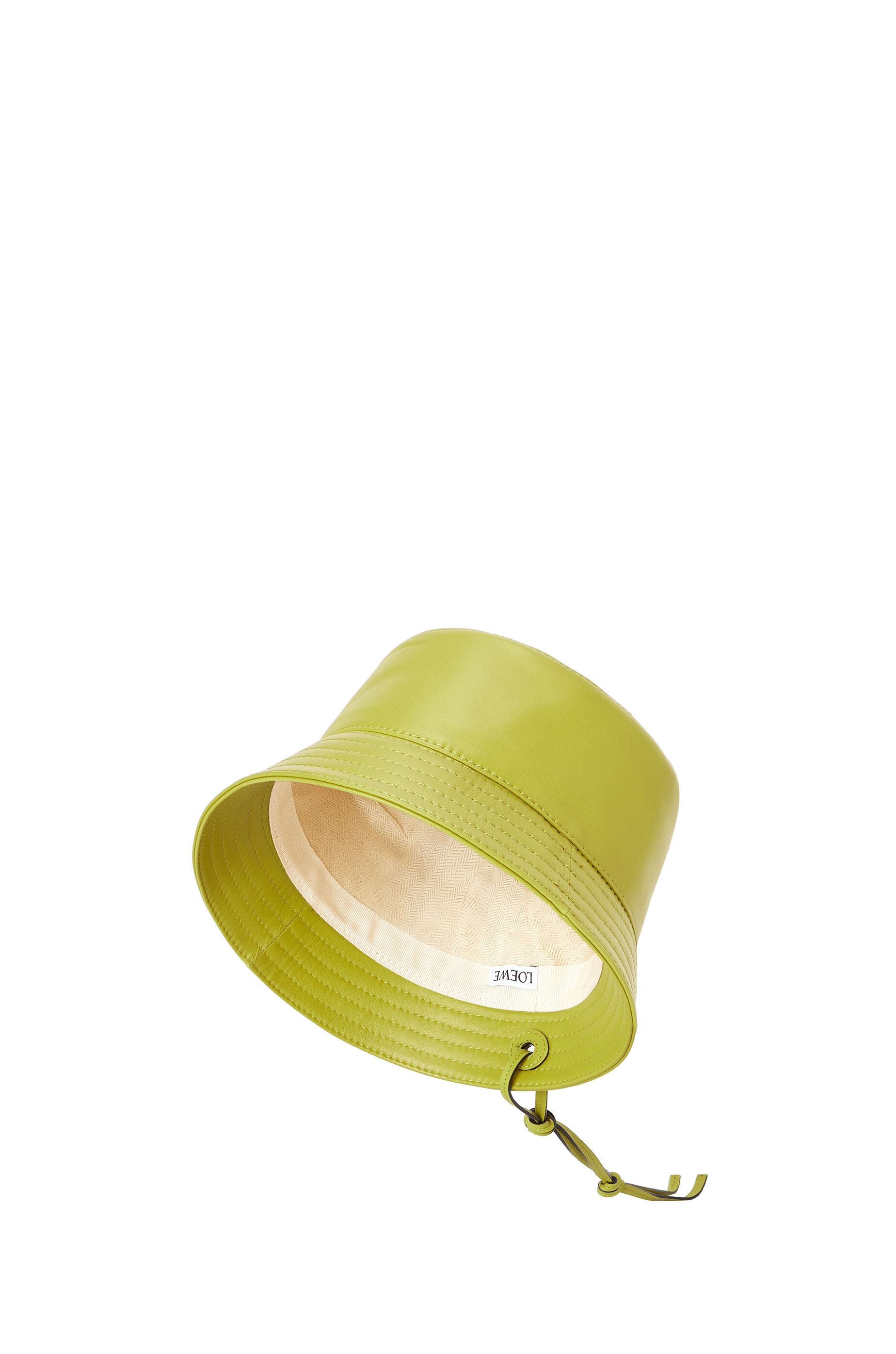 Bucket hat in nappa clafskin - 1