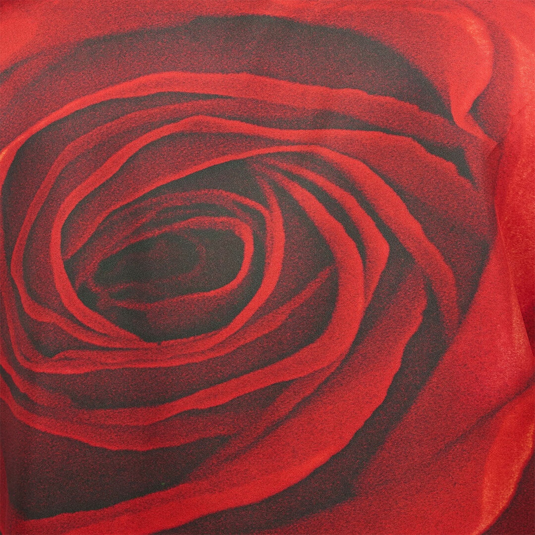 Shirt With Garden Rose Print - 5