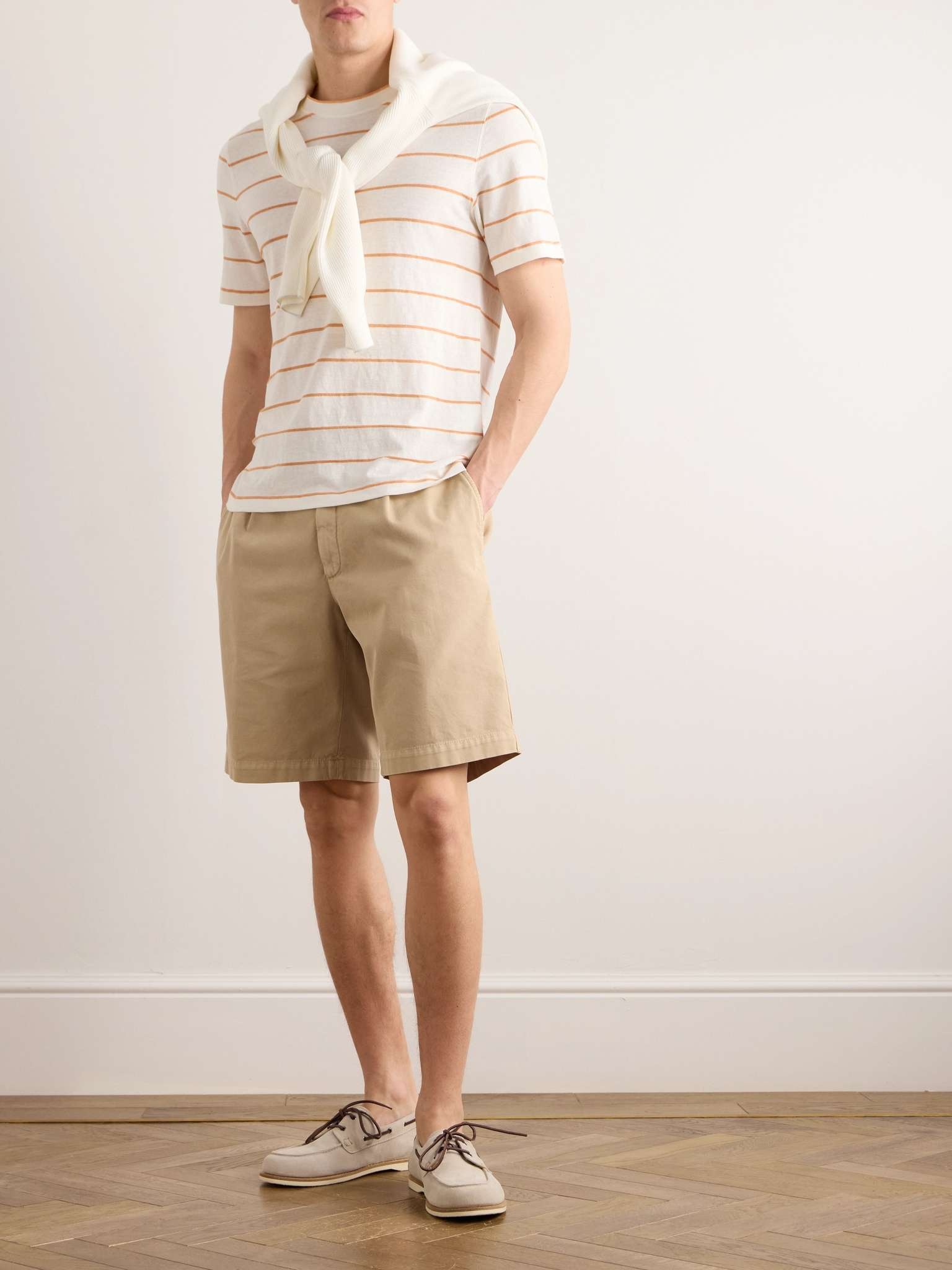 Cotton-Twill Shorts - 2