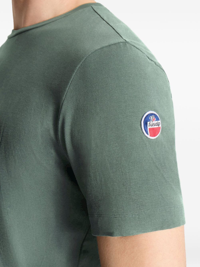 Riviere short-sleeve plain cotton T-shirt 4