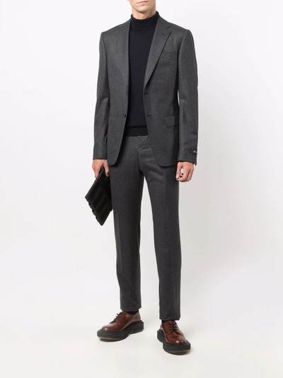 Z Zegna fitted single-breasted suit outlook