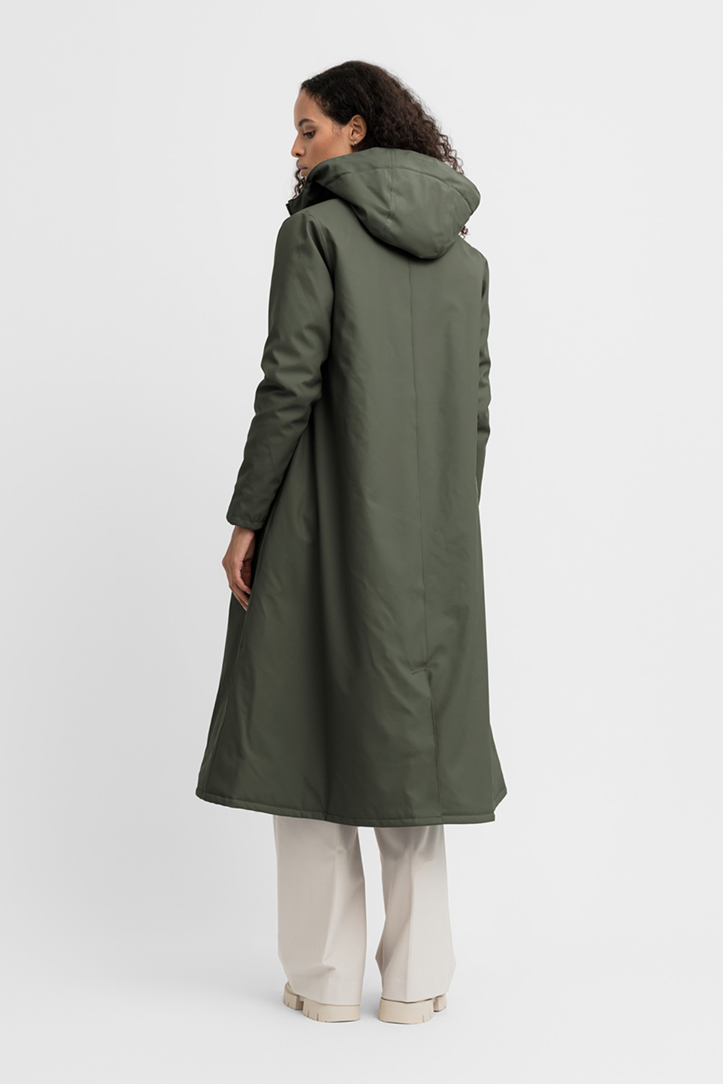 Mosebacke Long Winter Khaki Green - 5