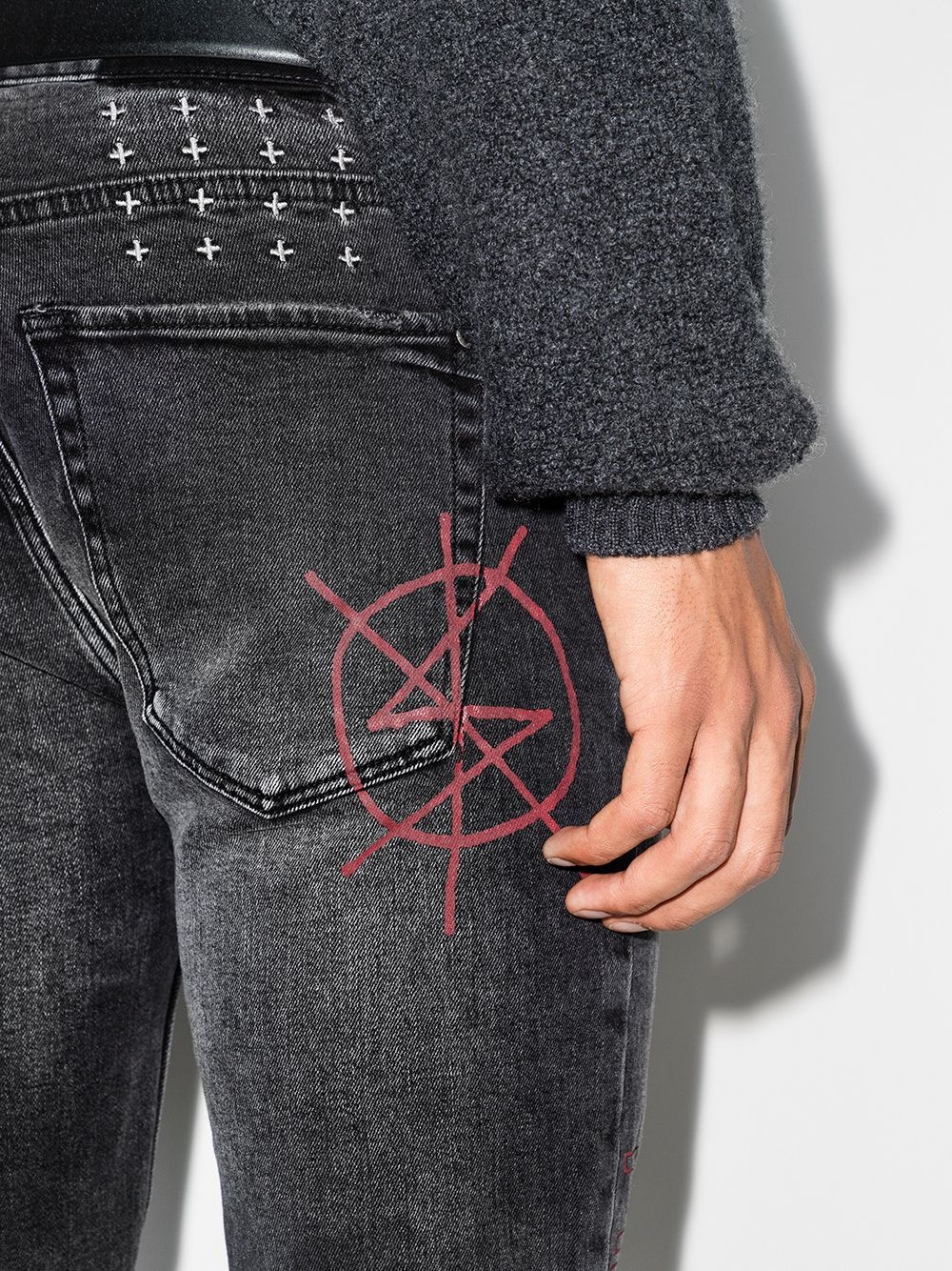 Maniac Van Winkle skinny jeans - 4