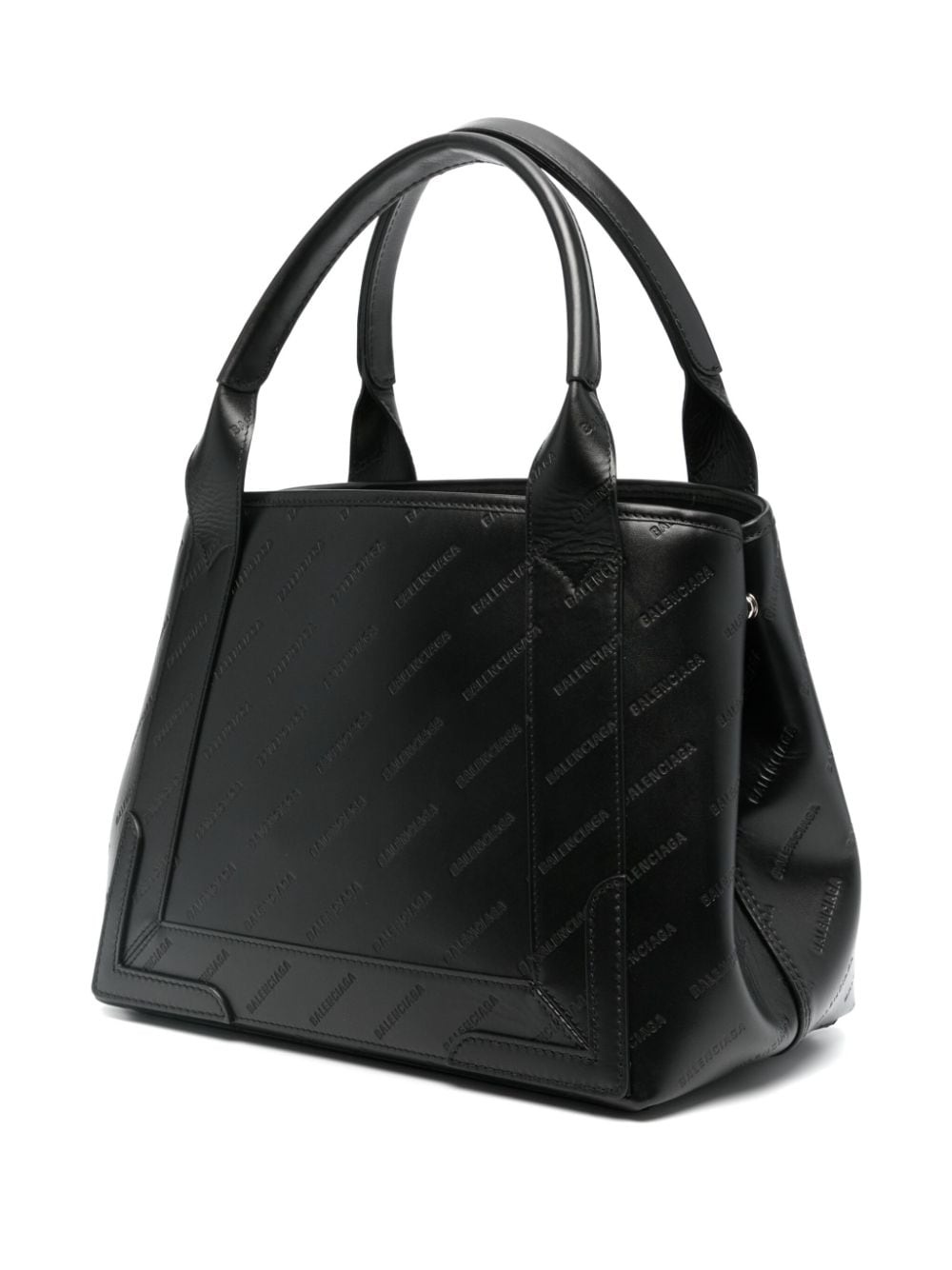 debossed-logo tote bag - 3