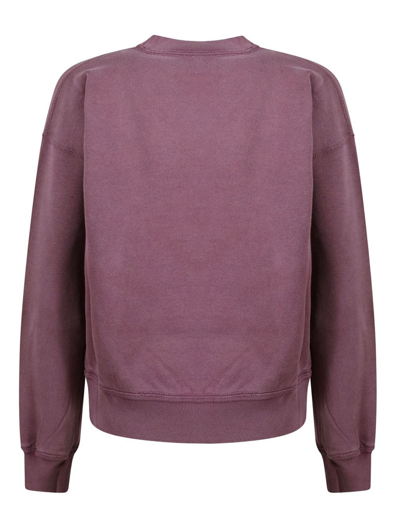 Isabel Marant Étoile logo-print long-sleeve sweatshirt outlook