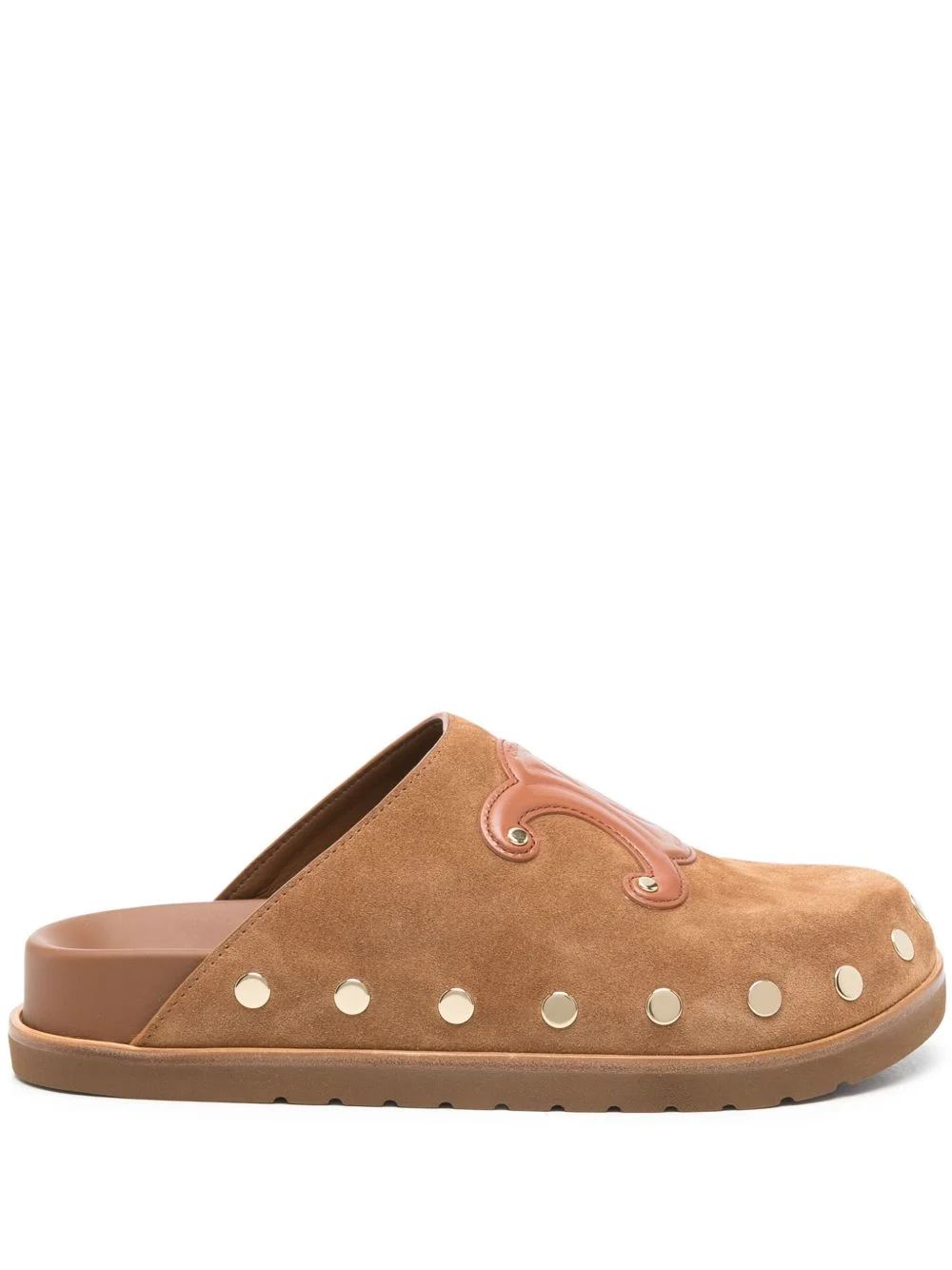 Celine Women Pitea Suede Leather Slippers - 1