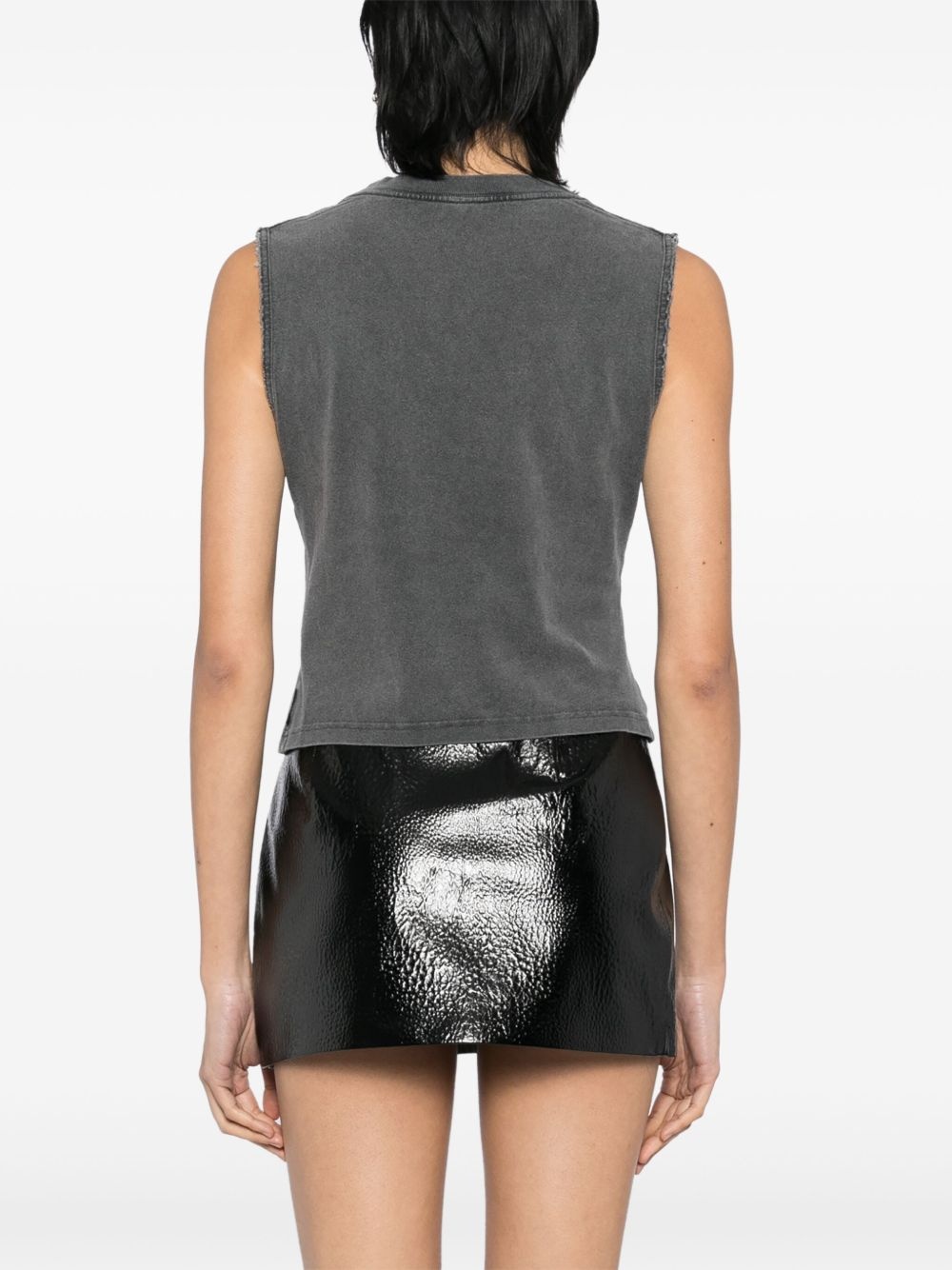 double v-neck tank top - 4
