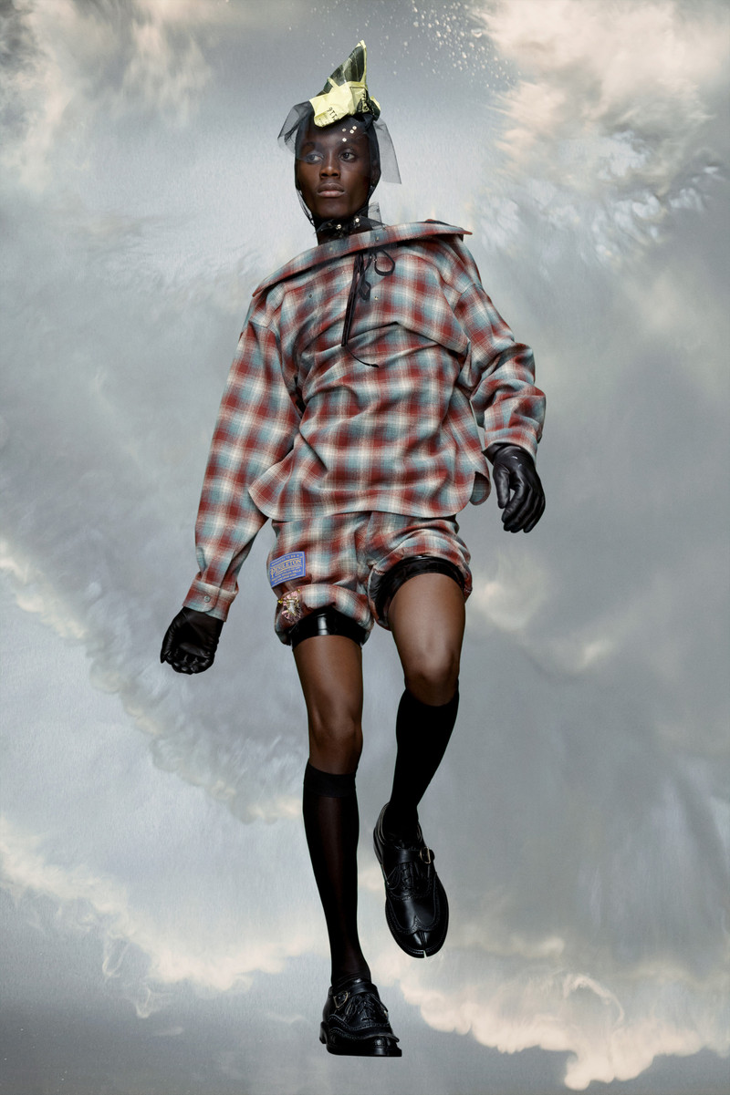 Maison Margiela Pendleton wool shirt outlook