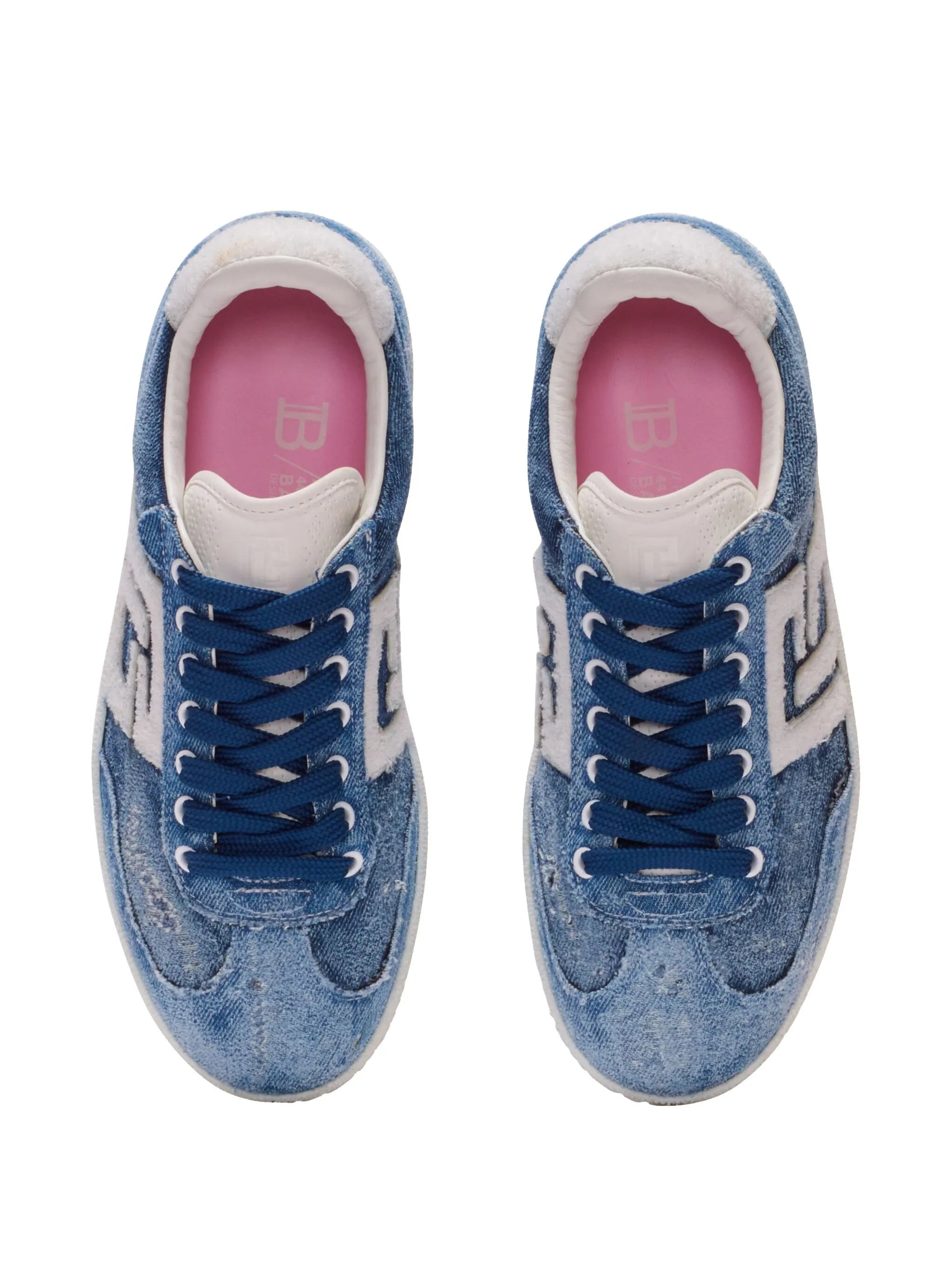 logo-patch sneakers - 4