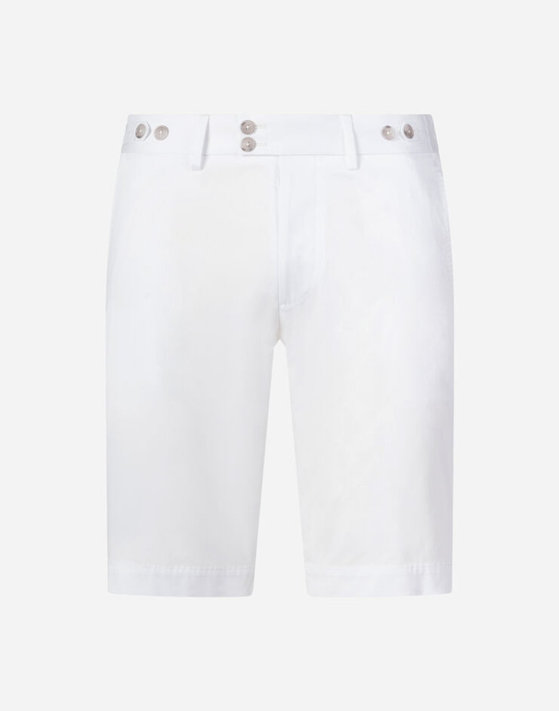 Stretch cotton bermuda shorts 3