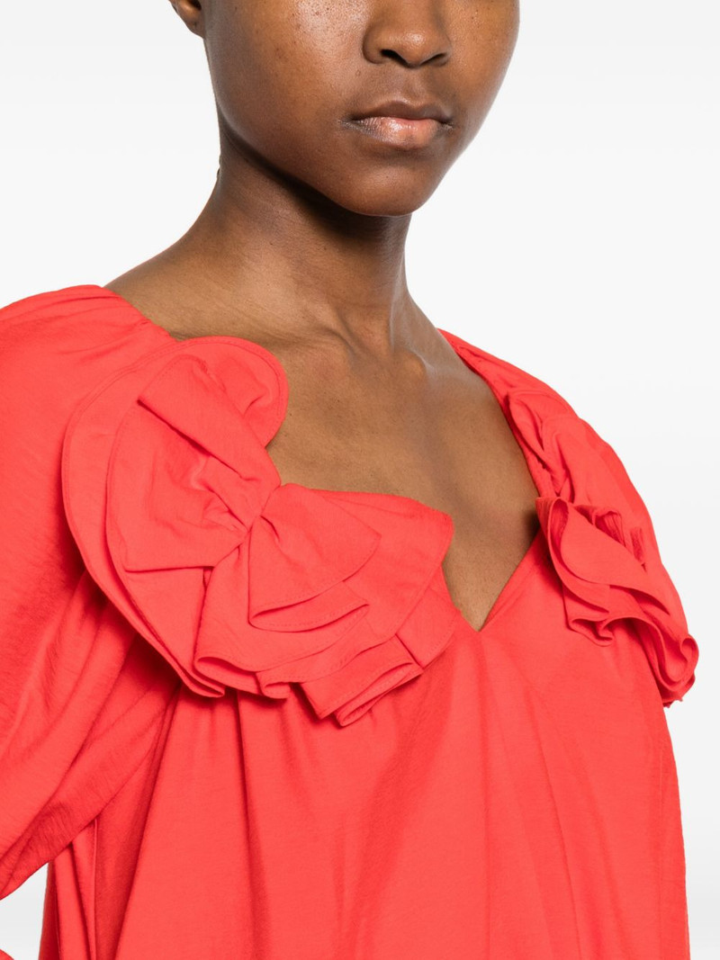 ruffled midi dress 5