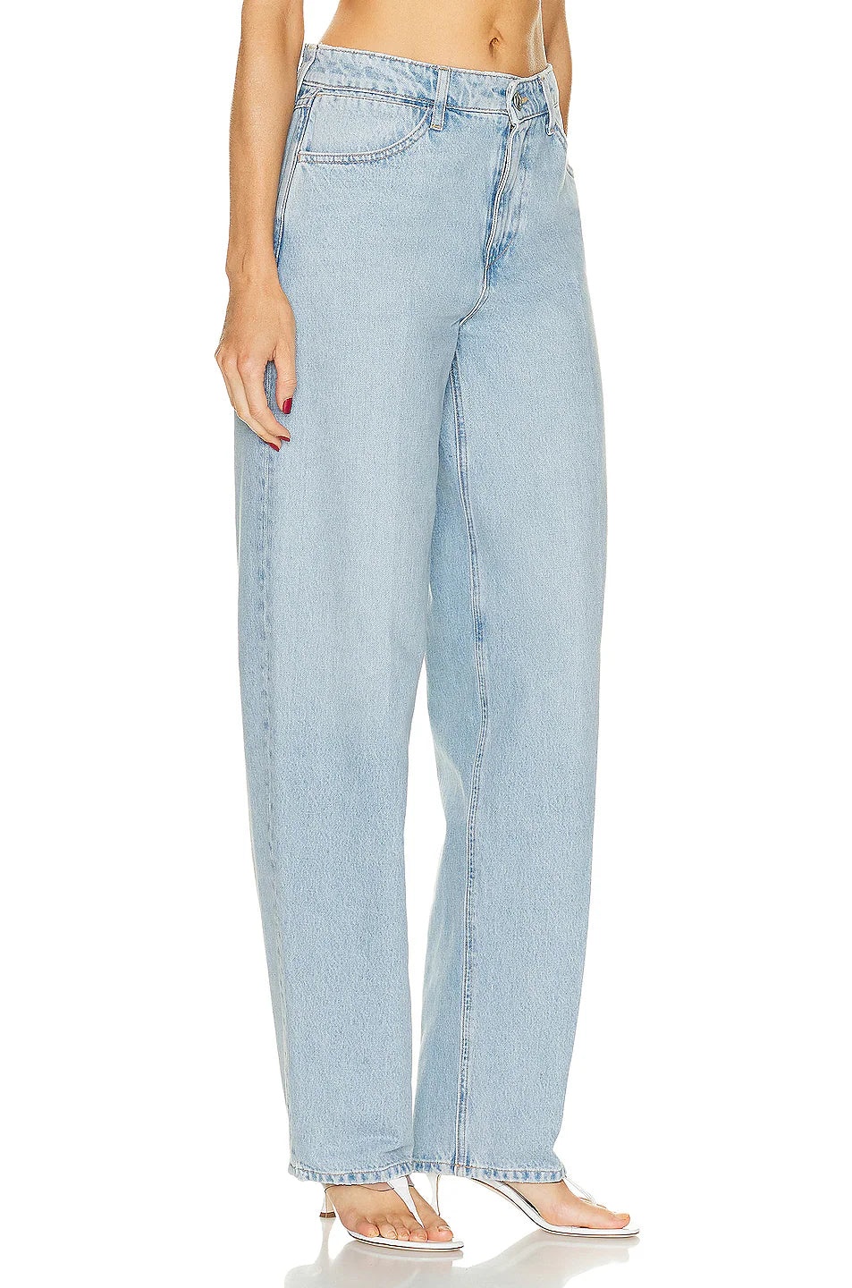 BIANCA WIDE LEG TAPERED DENIM - 7