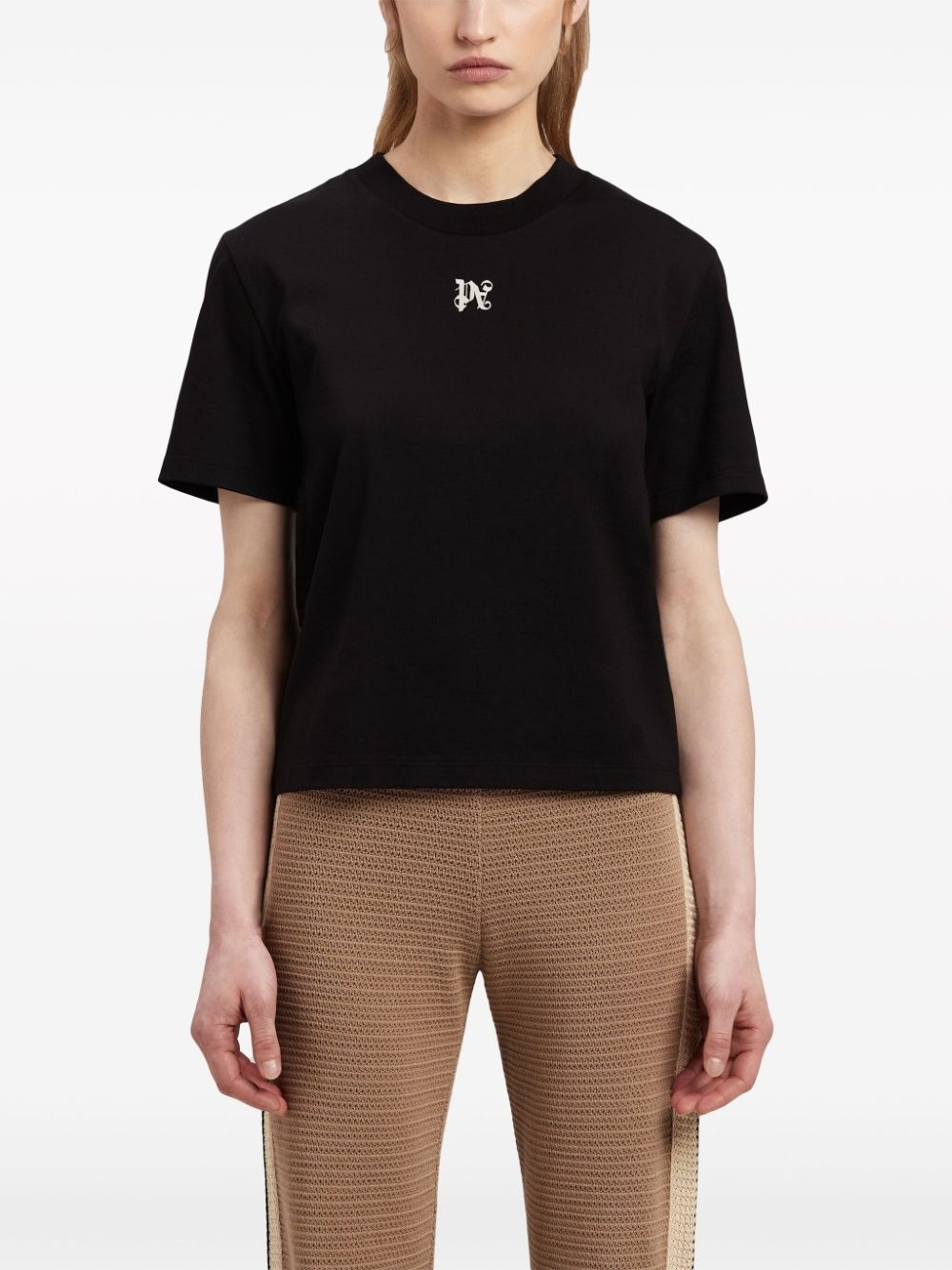 PA monogram cotton T-shirt - 3