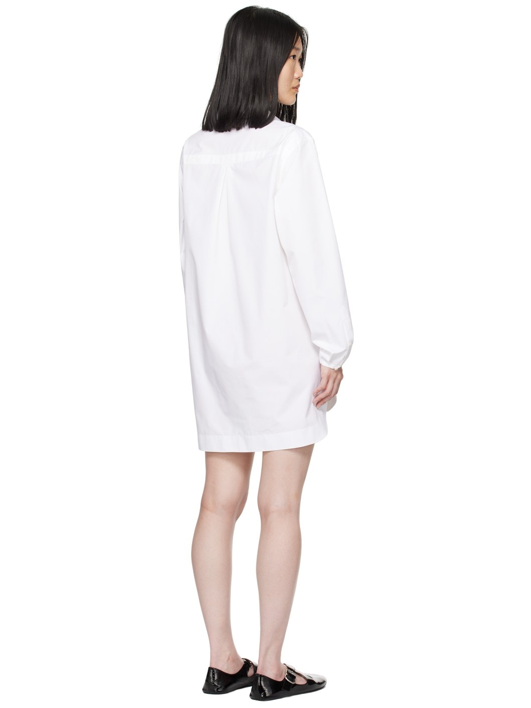 White Tunic Minidress - 3