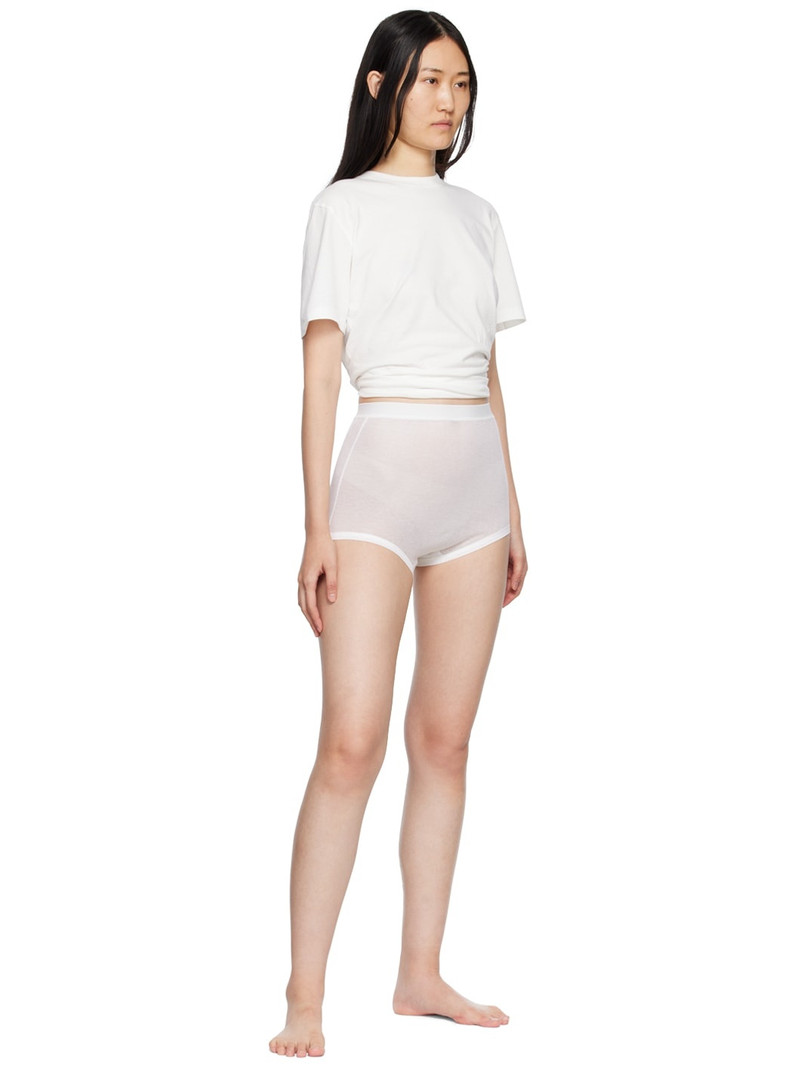 Maison Margiela White Stitch Briefs outlook