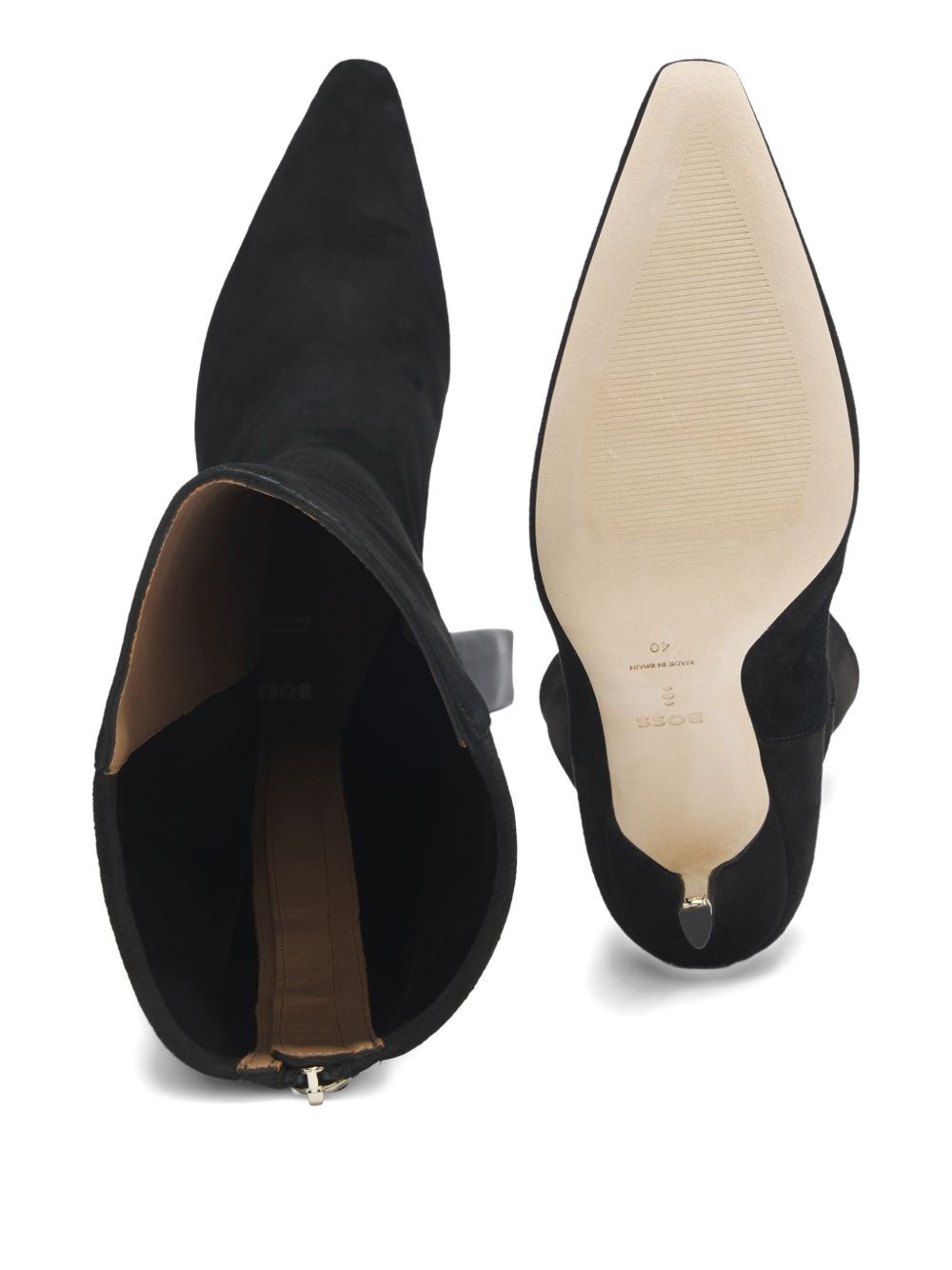 pointed-toe stiletto over-the-knee boots - 4