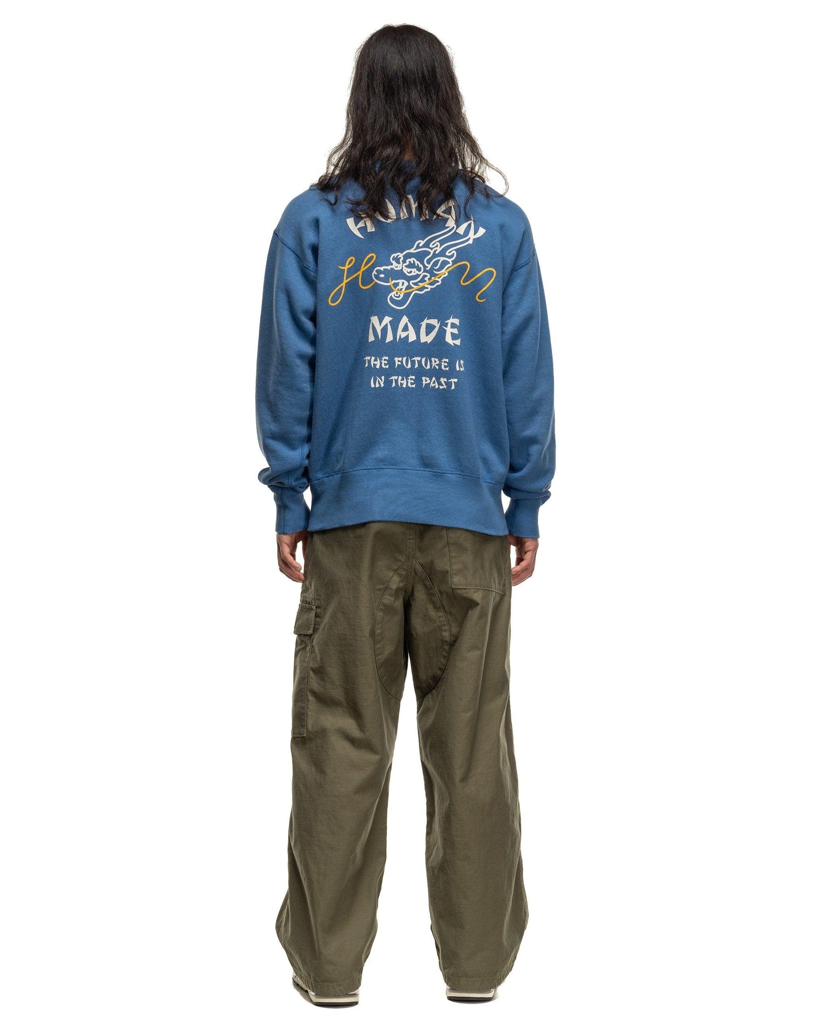 Human Made Dragon Sweatshirt #2 Navy | REVERSIBLE 