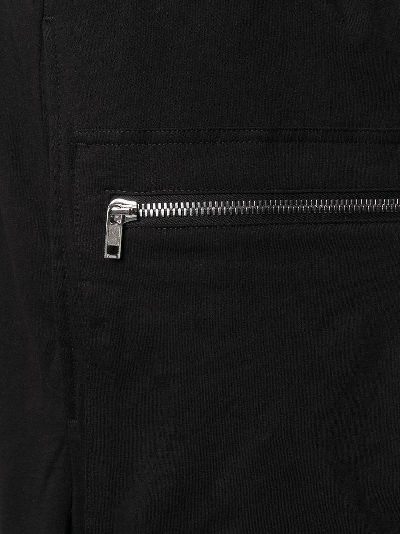 drawstring drop-crotch shorts 5