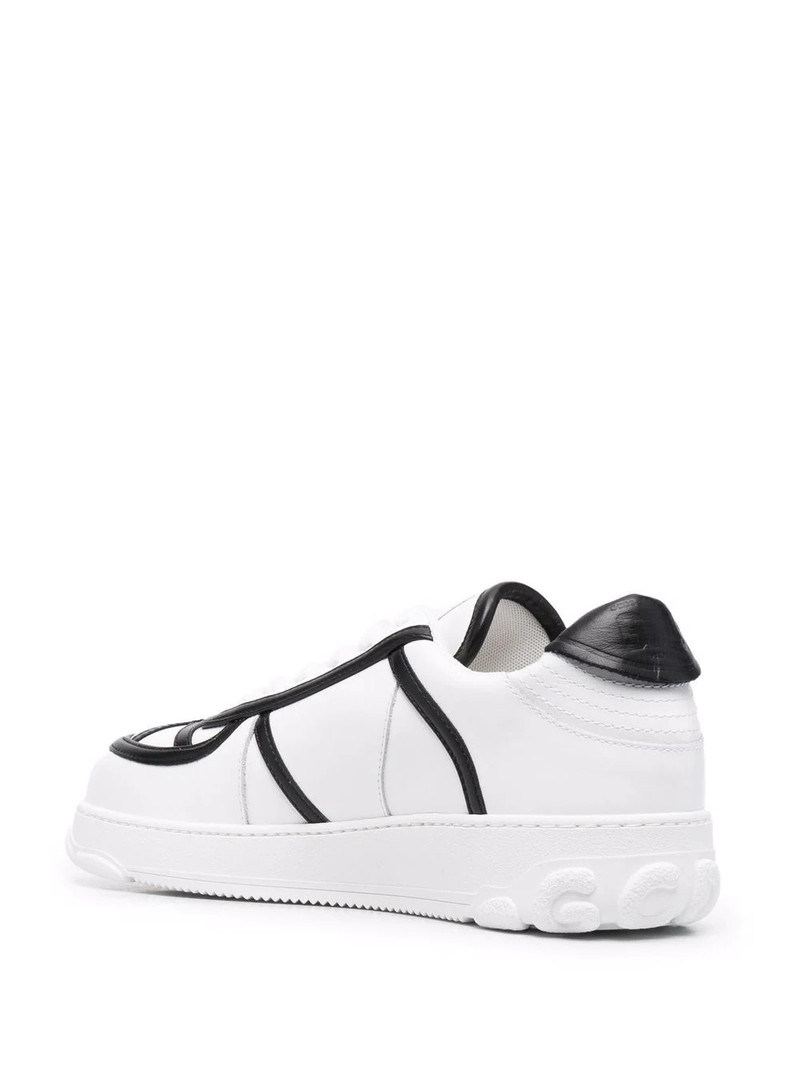 contrasting-trim sneakers 3